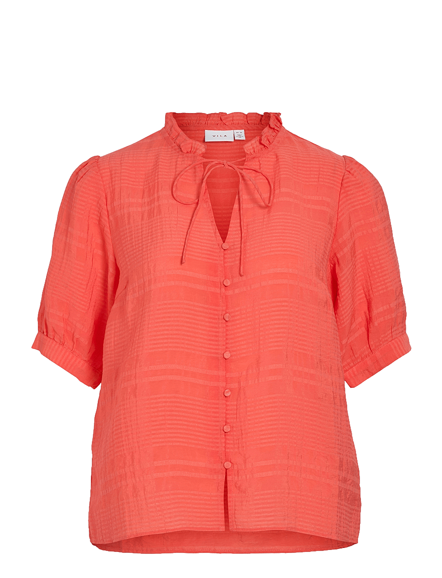 Vila - VIJILALA 2/4 SHIRT - lyhythihaiset puserot - dubarry - 0