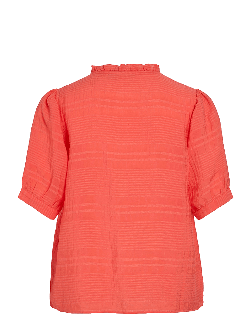 Vila - VIJILALA 2/4 SHIRT - kortärmade blusar - dubarry - 1