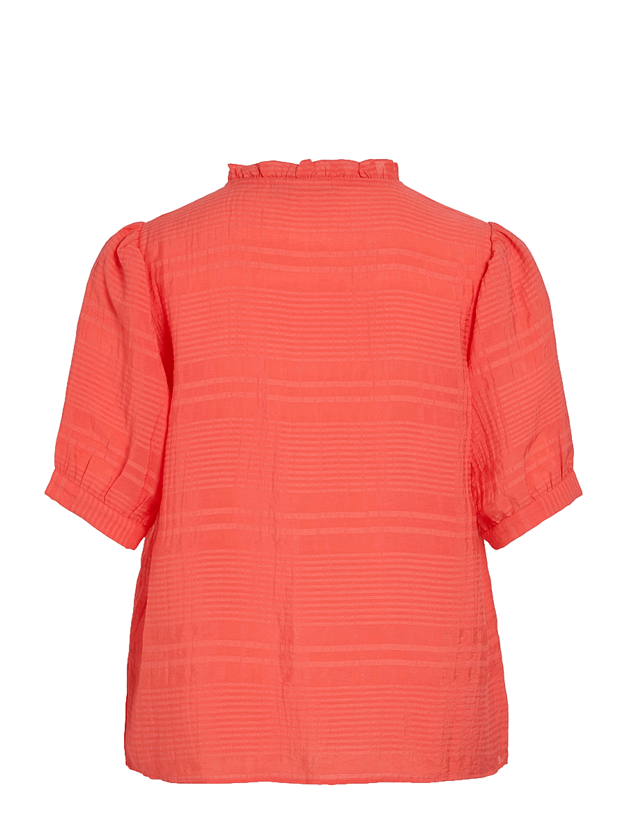 Vila - VIJILALA 2/4 SHIRT - lyhythihaiset puserot - dubarry - 1