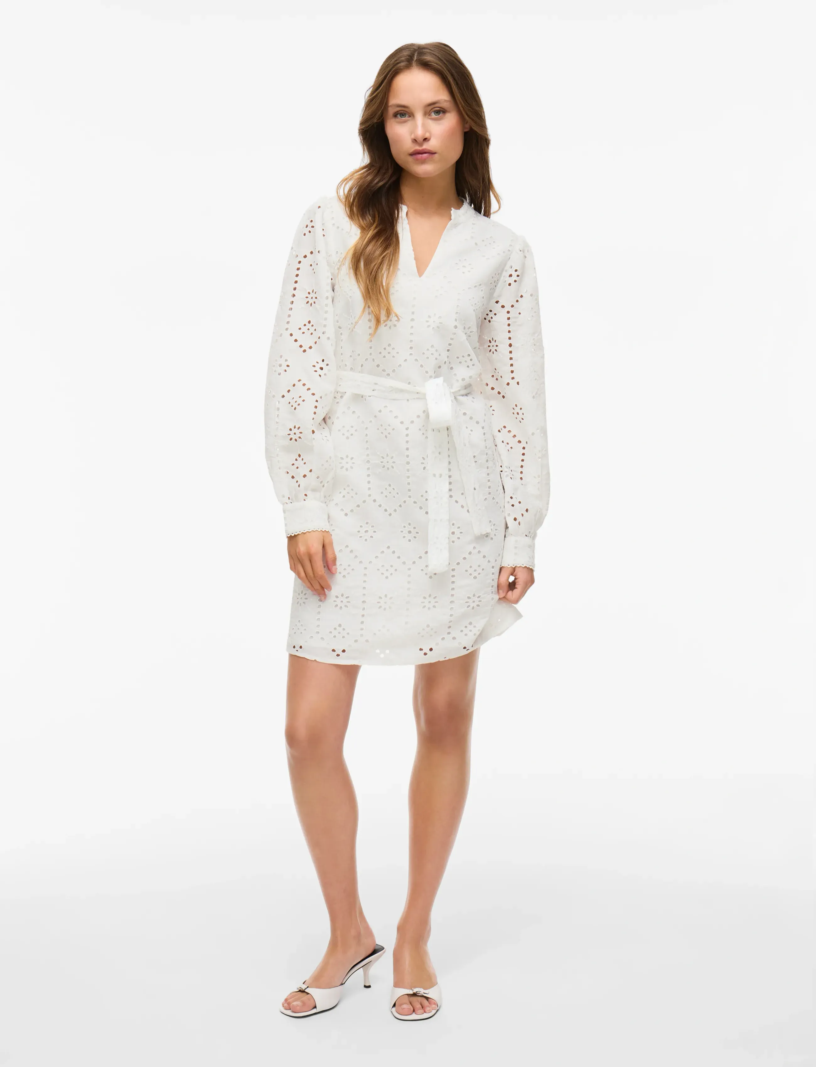 VILA Visine L/S Short Dress korta klänningar dam – bild 3