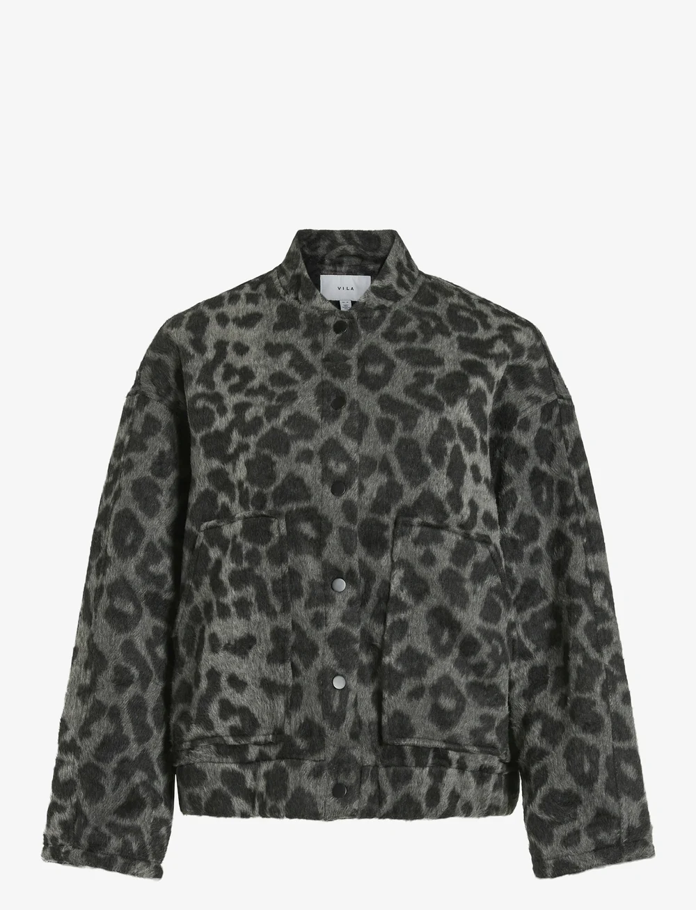 Vila - VIKOSA BOMBER JACKET /1 - höstjackor - dark grey - 0