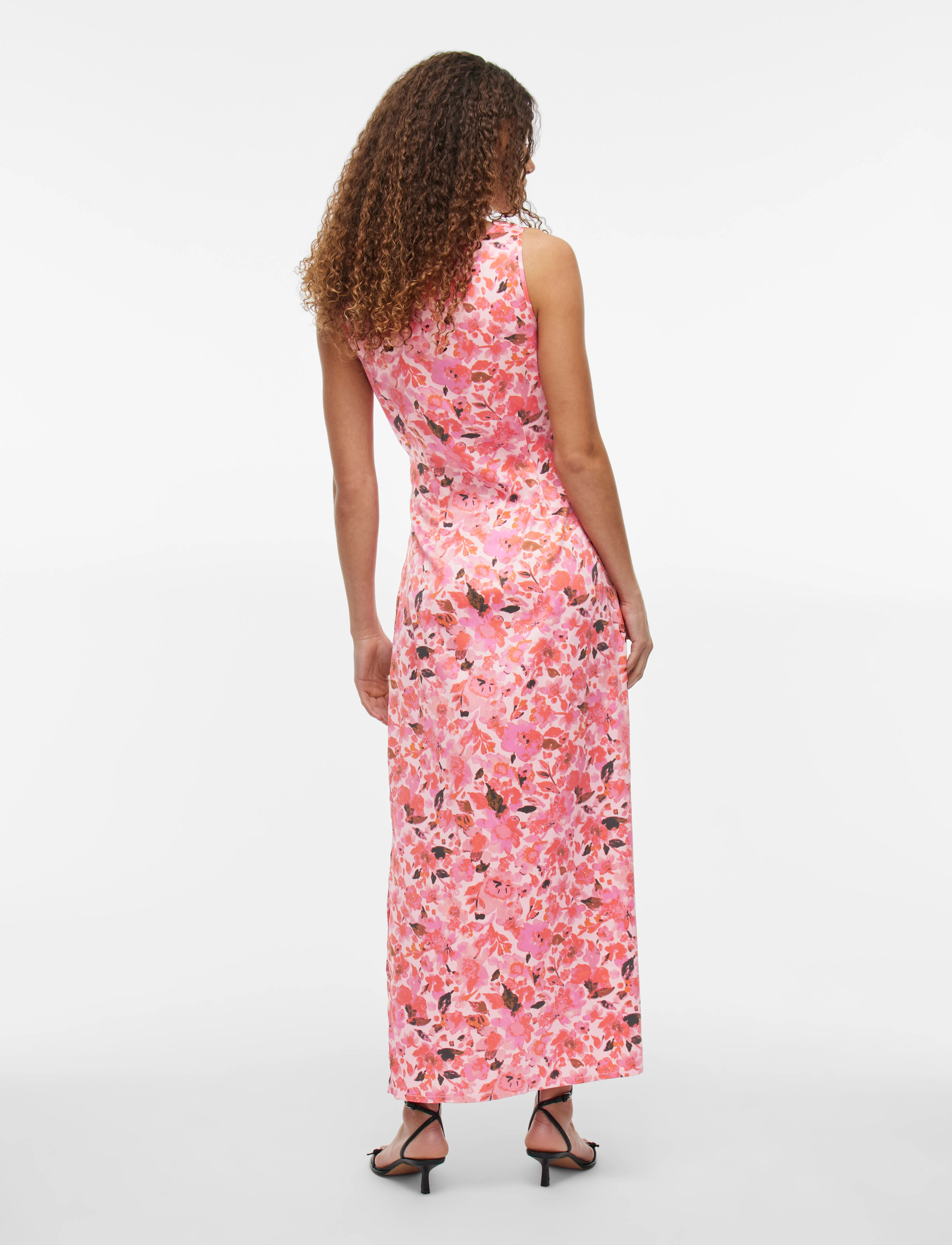Vila - VIANITA S/L WATERFALL ANKLE DRESS/DC/KA - dubarry - 3