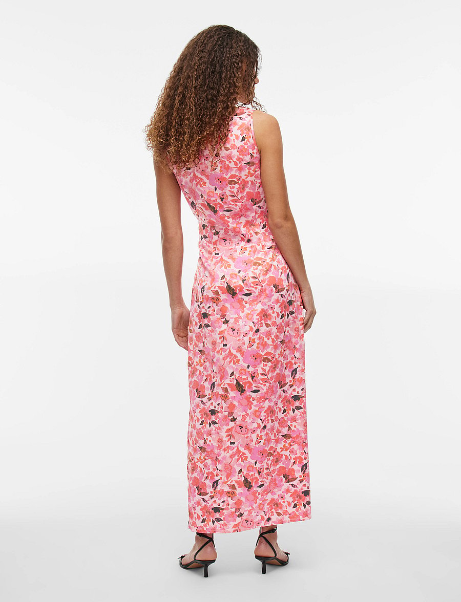 Vila - VIANITA S/L WATERFALL ANKLE DRESS/DC/KA - dubarry - 3
