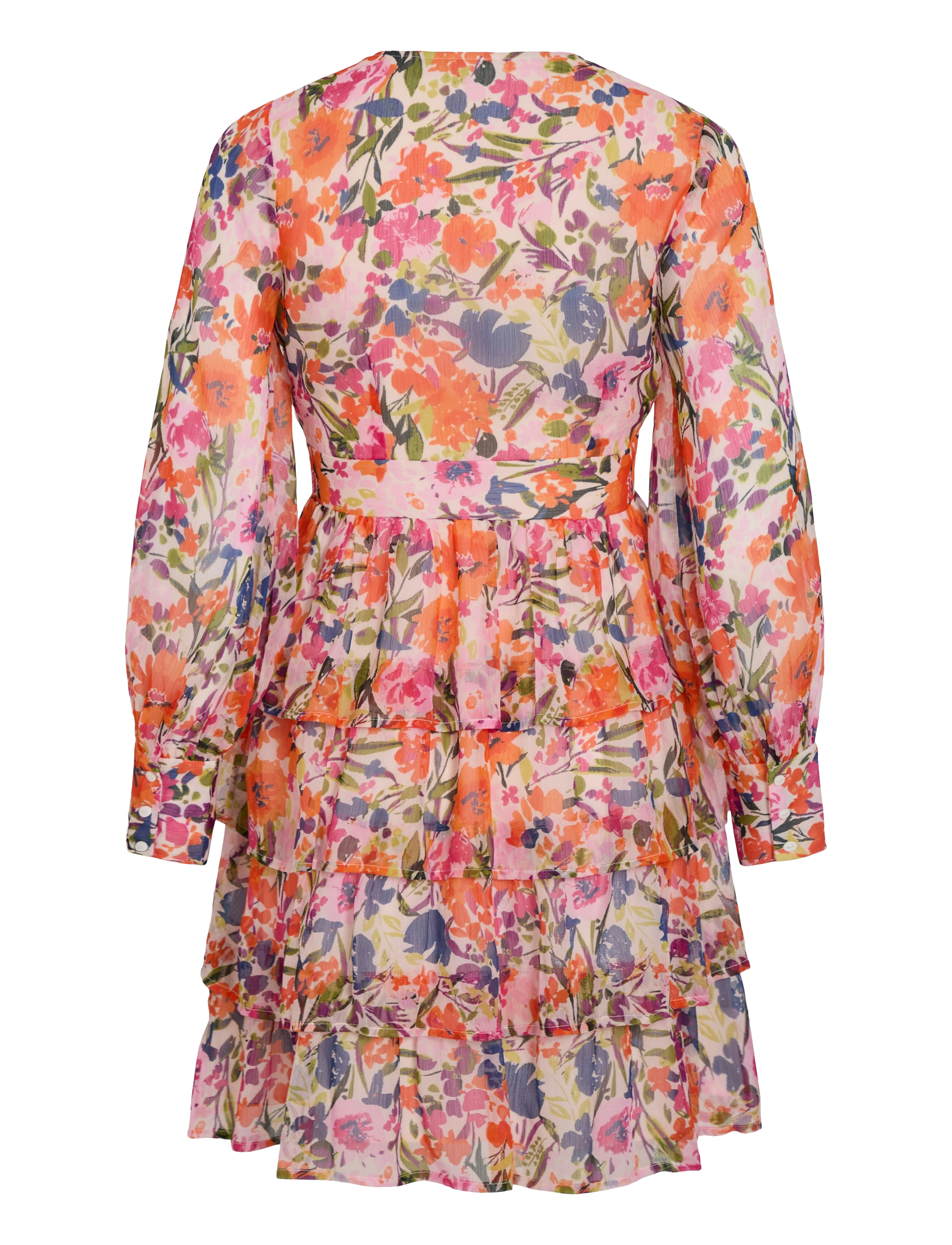 Vila - VIMICHA L/S LAYERING SHORT DRESS/DC/KA - misty rose - 1