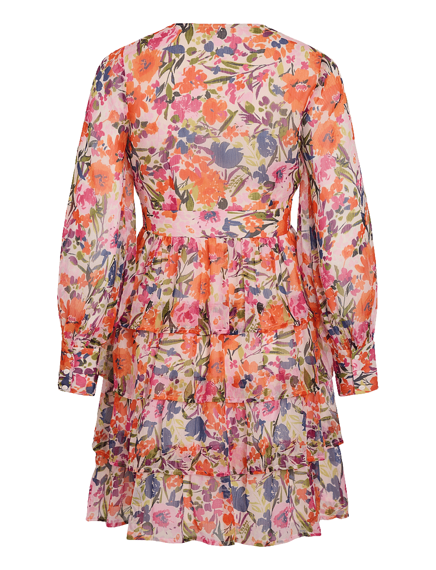 Vila - VIMICHA L/S LAYERING SHORT DRESS/DC/KA - misty rose - 1