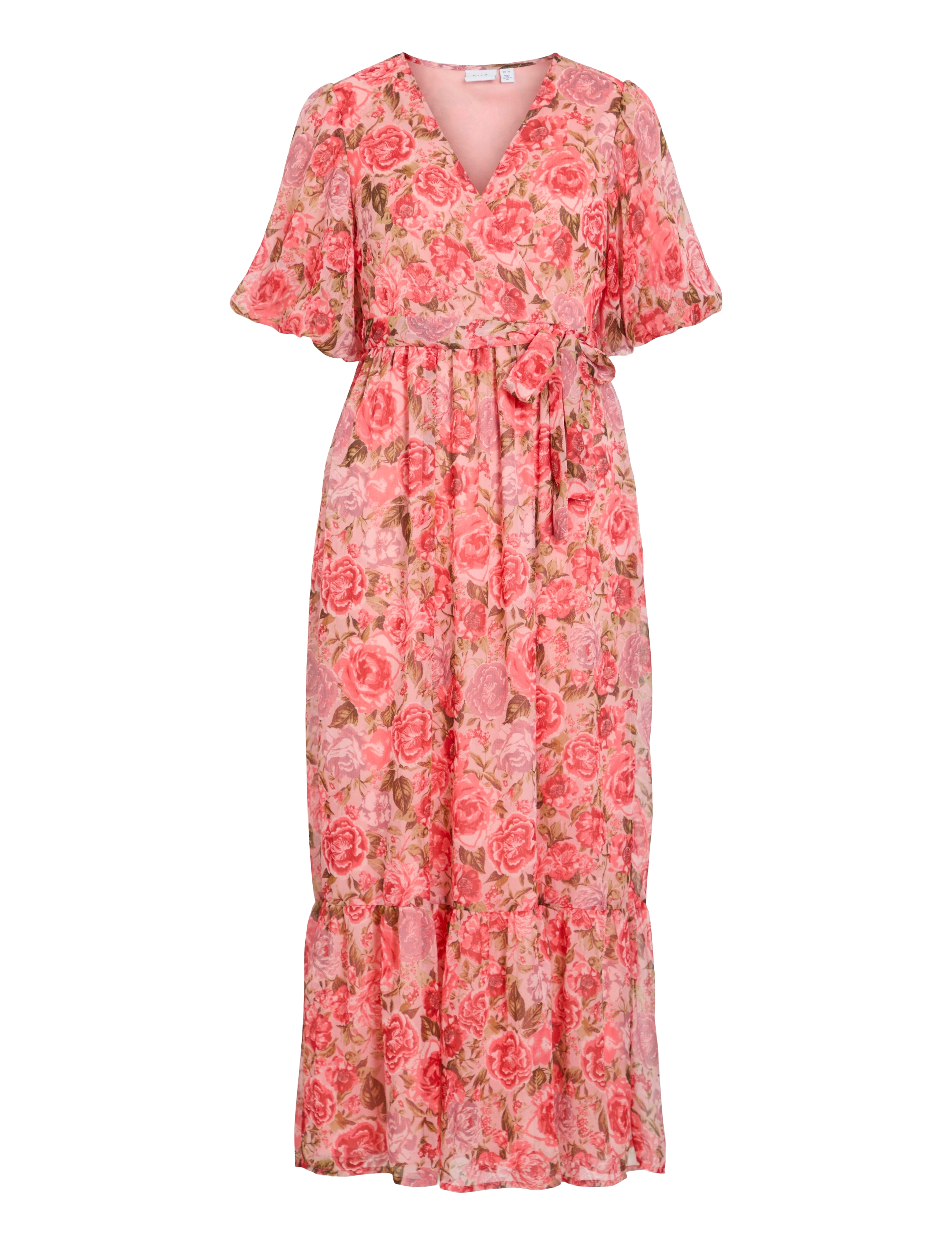 Vila - VIPALMA S/S ANKLE DRESS/DC/KA - dubarry - 1
