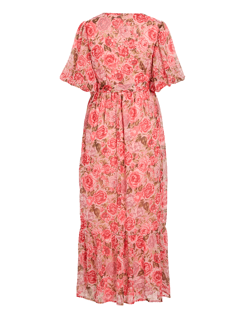 Vila - VIPALMA S/S ANKLE DRESS/DC/KA - sommerkleider - dubarry - 2