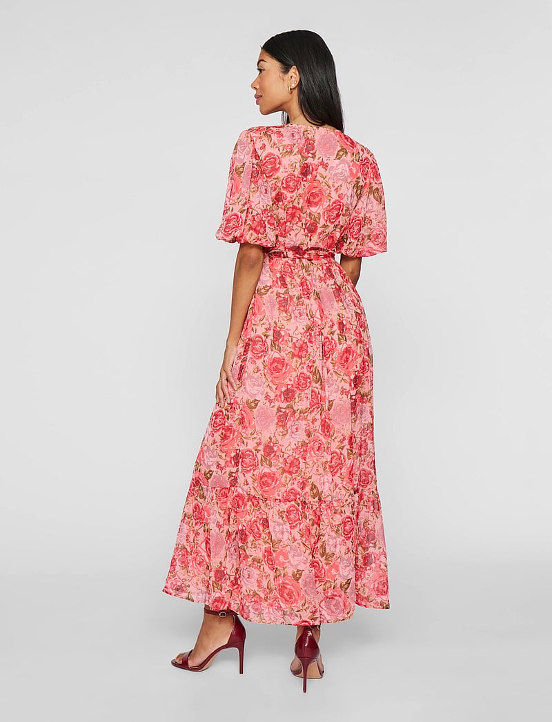 Vila - VIPALMA S/S ANKLE DRESS/DC/KA - sommerkleider - dubarry - 3