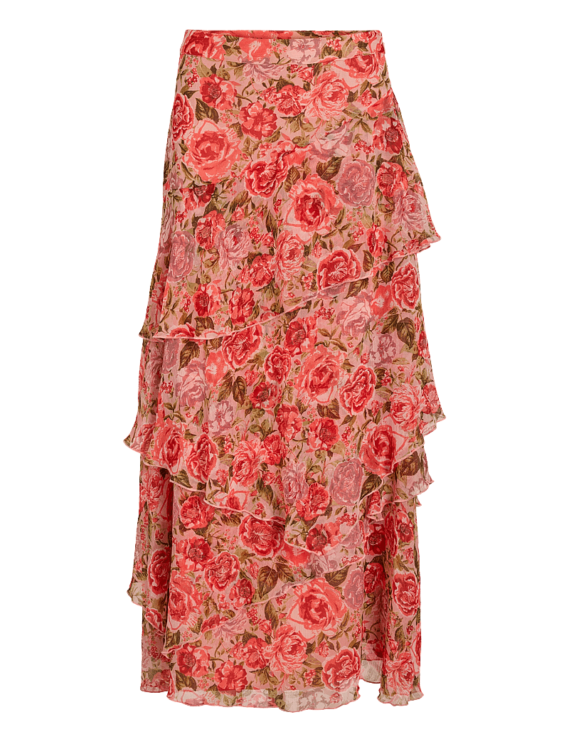 Vila - VIPALMA HW MAXI LAYER SKIRT/DC/KA - maksiseelikud - dubarry - 1