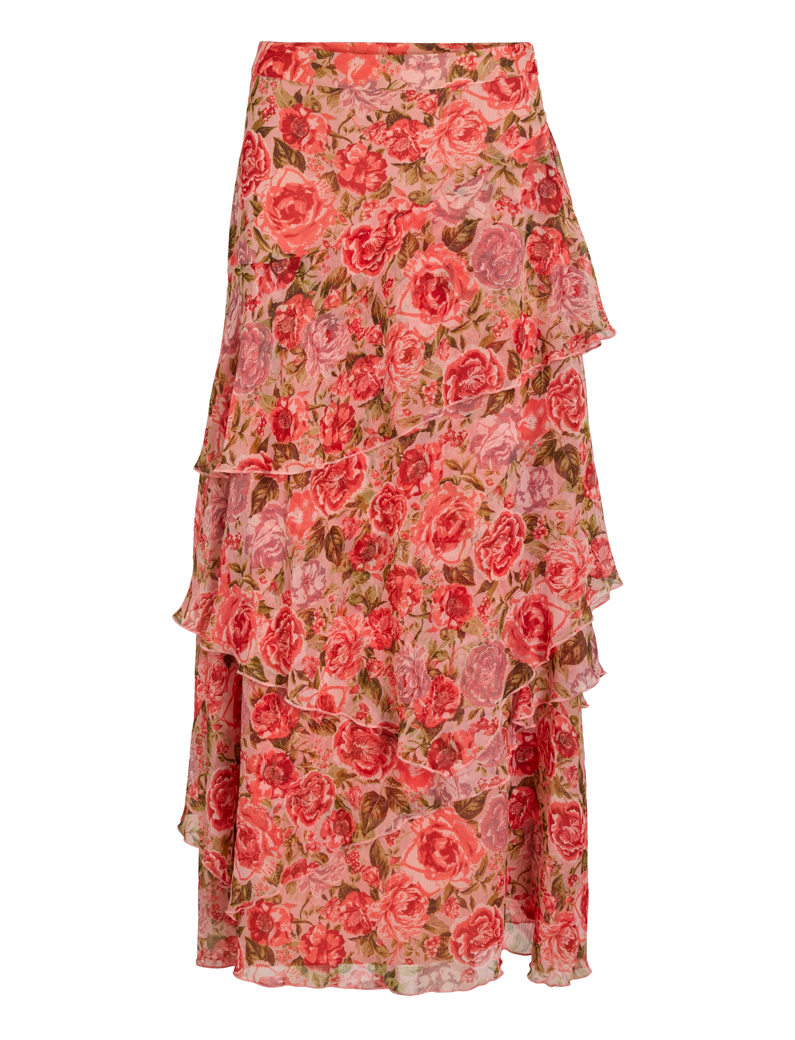Vila - VIPALMA HW MAXI LAYER SKIRT/DC/KA - dubarry - 1