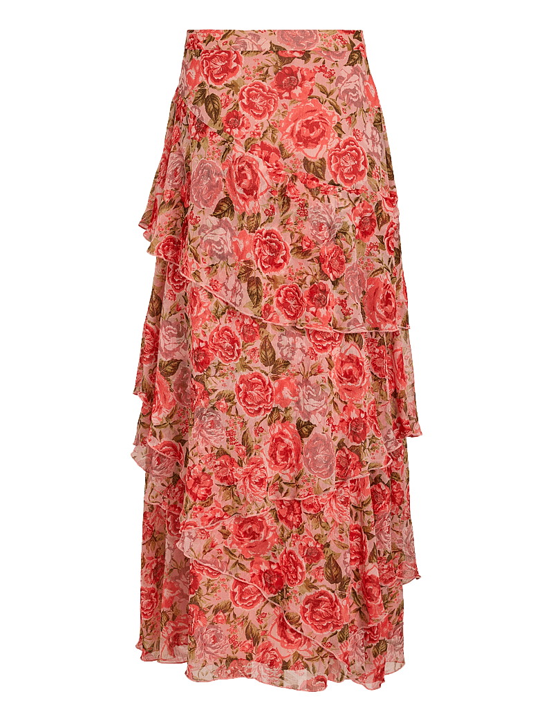 Vila - VIPALMA HW MAXI LAYER SKIRT/DC/KA - maksiseelikud - dubarry - 2