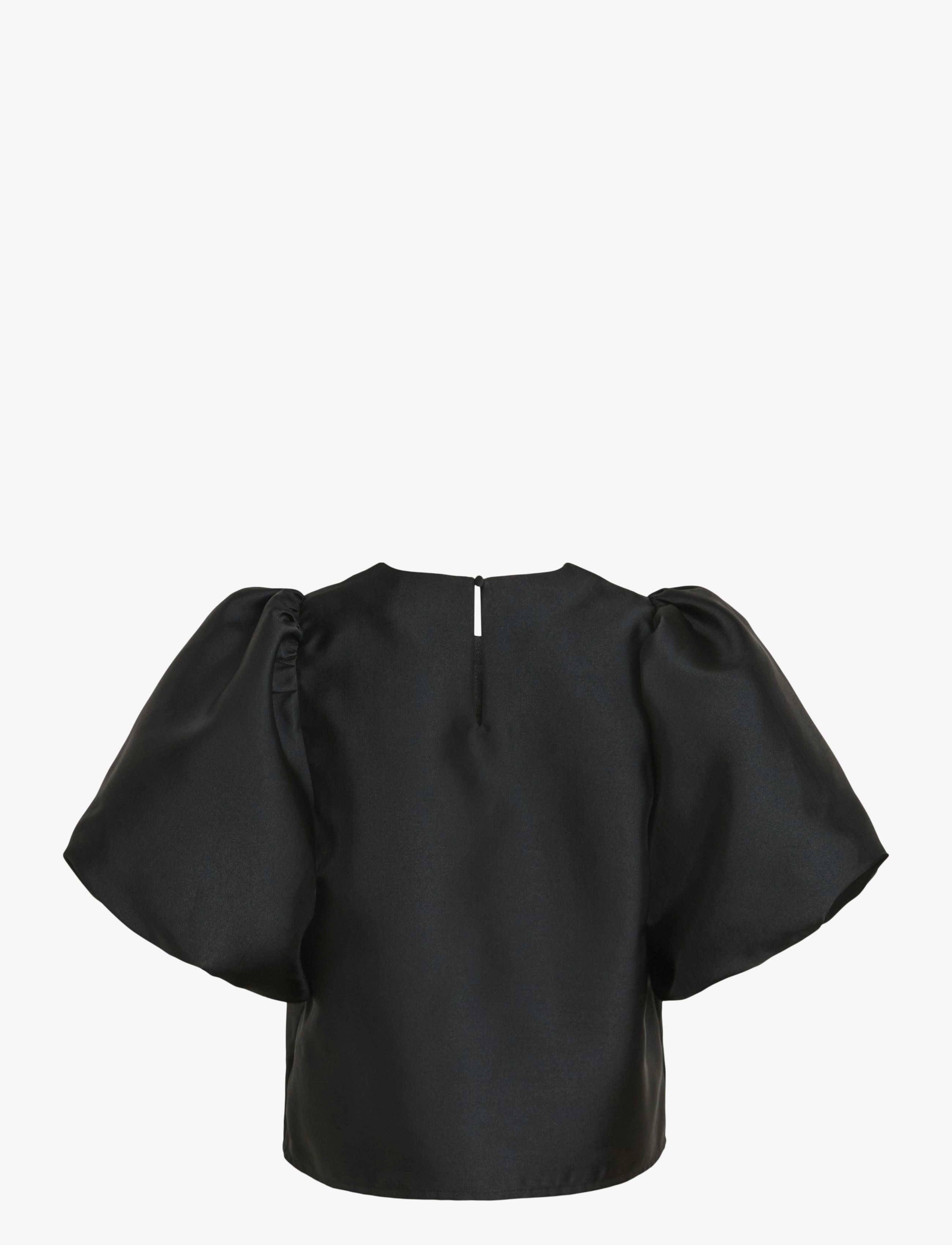 Vila - VISHINA 2/4 O-NECK TOP/DC/KA - black - 1