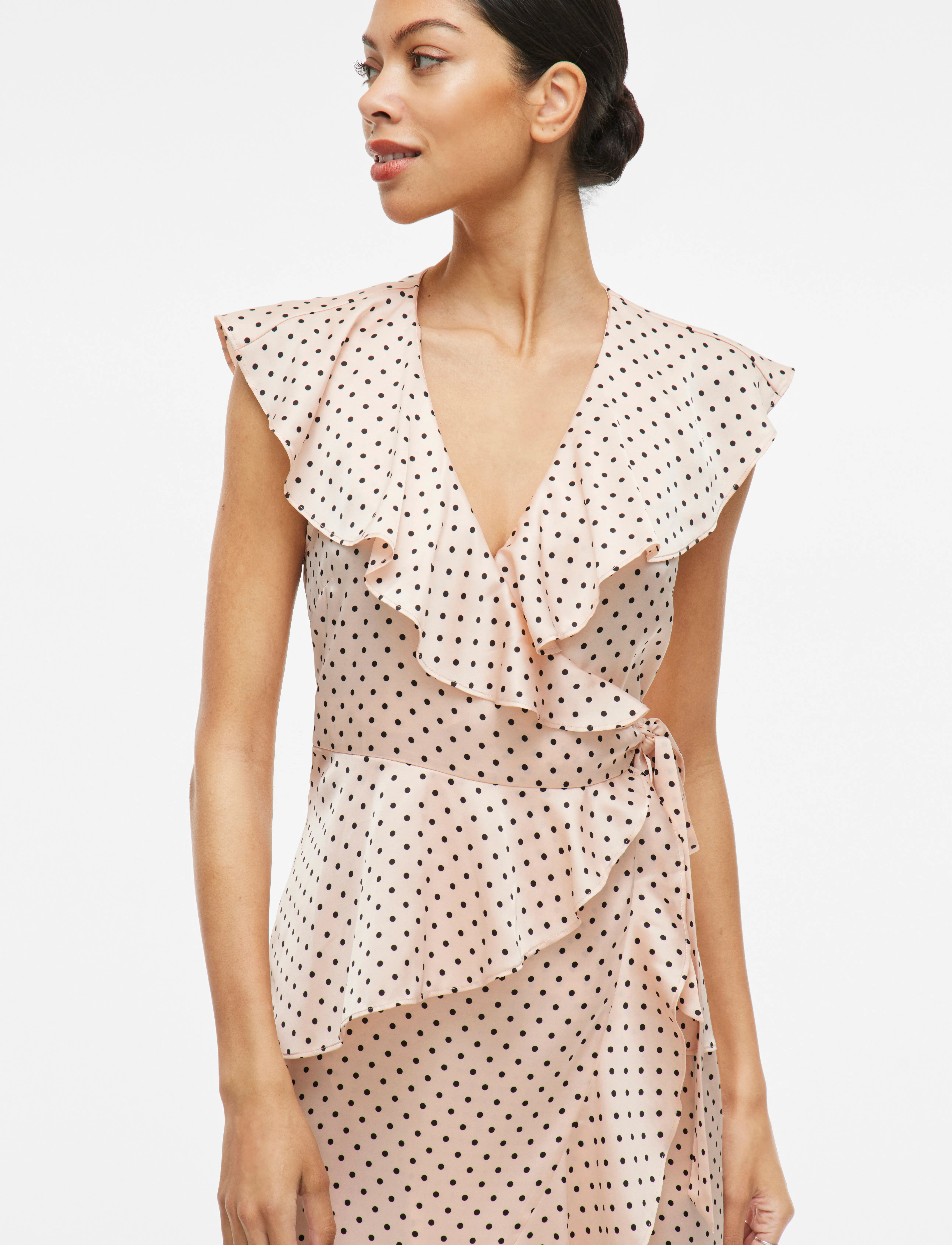 Vikimmie S/S Wrap Ankle Dress/Dc/Ka 3