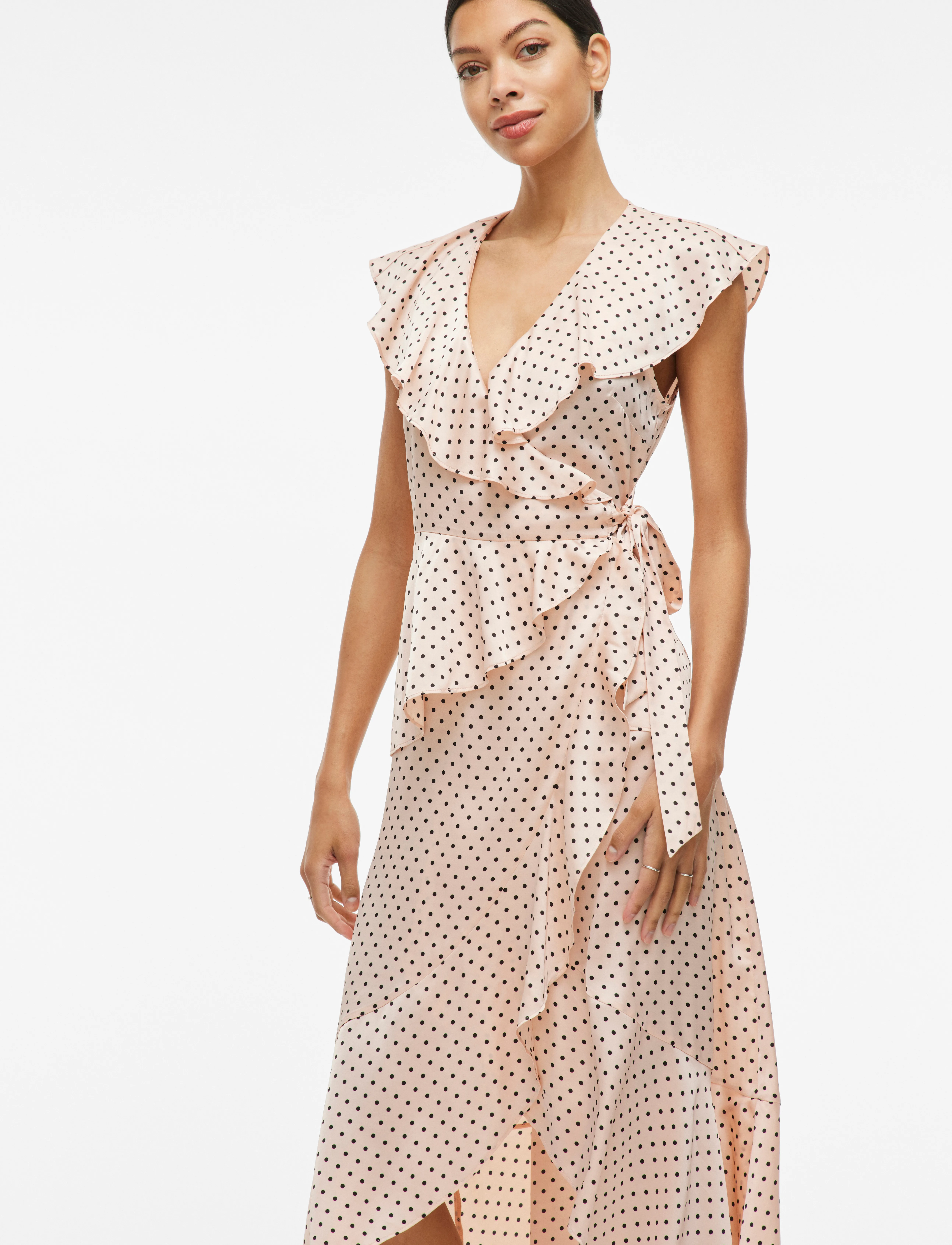 Vikimmie S/S Wrap Ankle Dress/Dc/Ka 4
