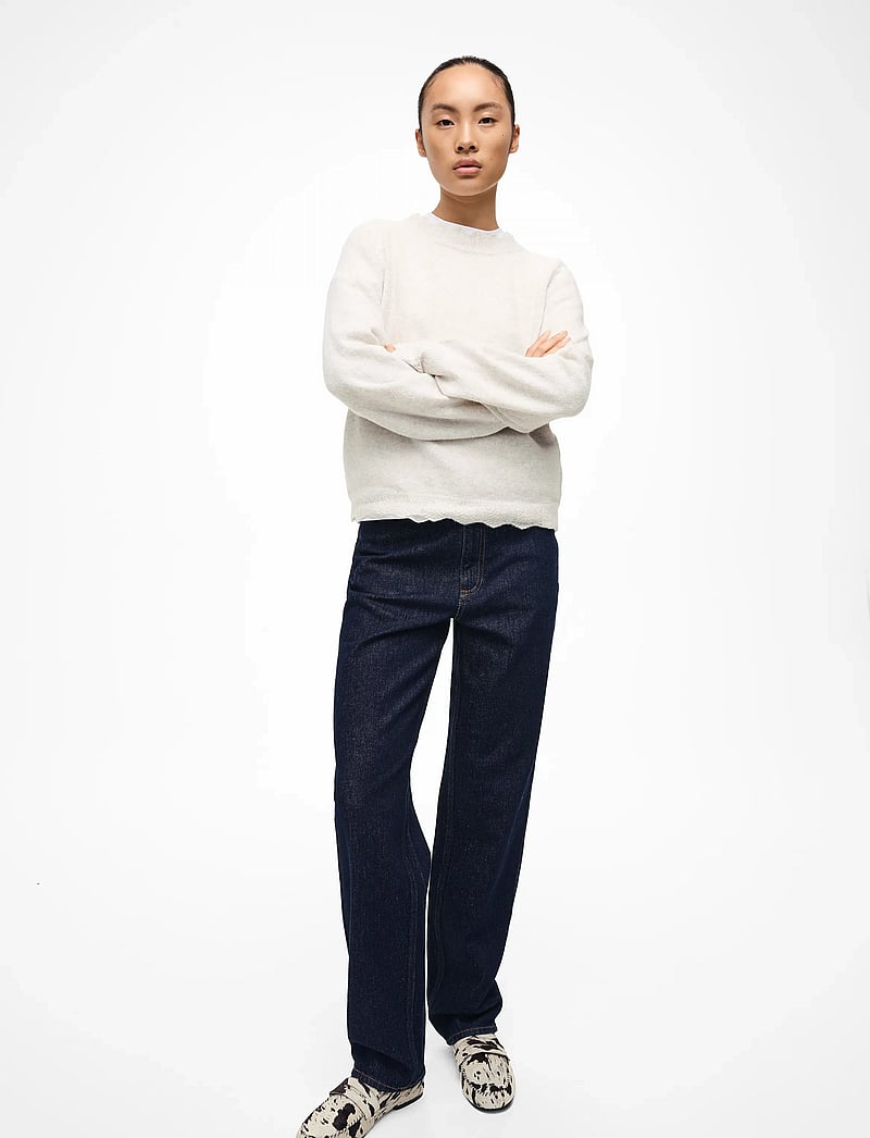 VIOSTRIA O-NECK L/S KNIT TOP-NOOS VIOSTRIA O-NECK L/S KNIT TOP-NOOS