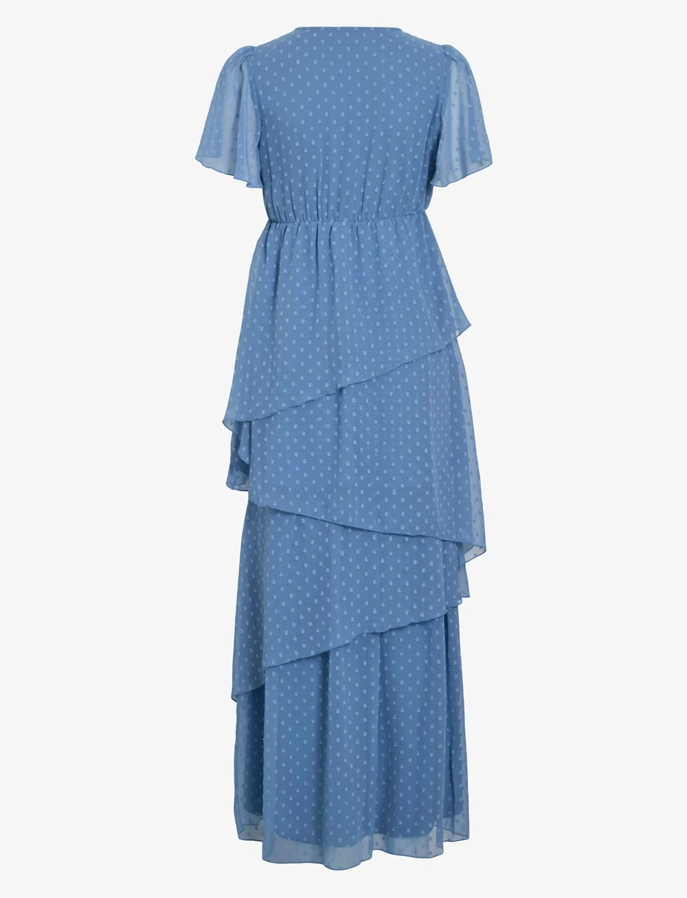 Vila - VIDOBBY S/S ANKEL LAYER DRESS/DC/KA - sommerkjoler - coronet blue - 2