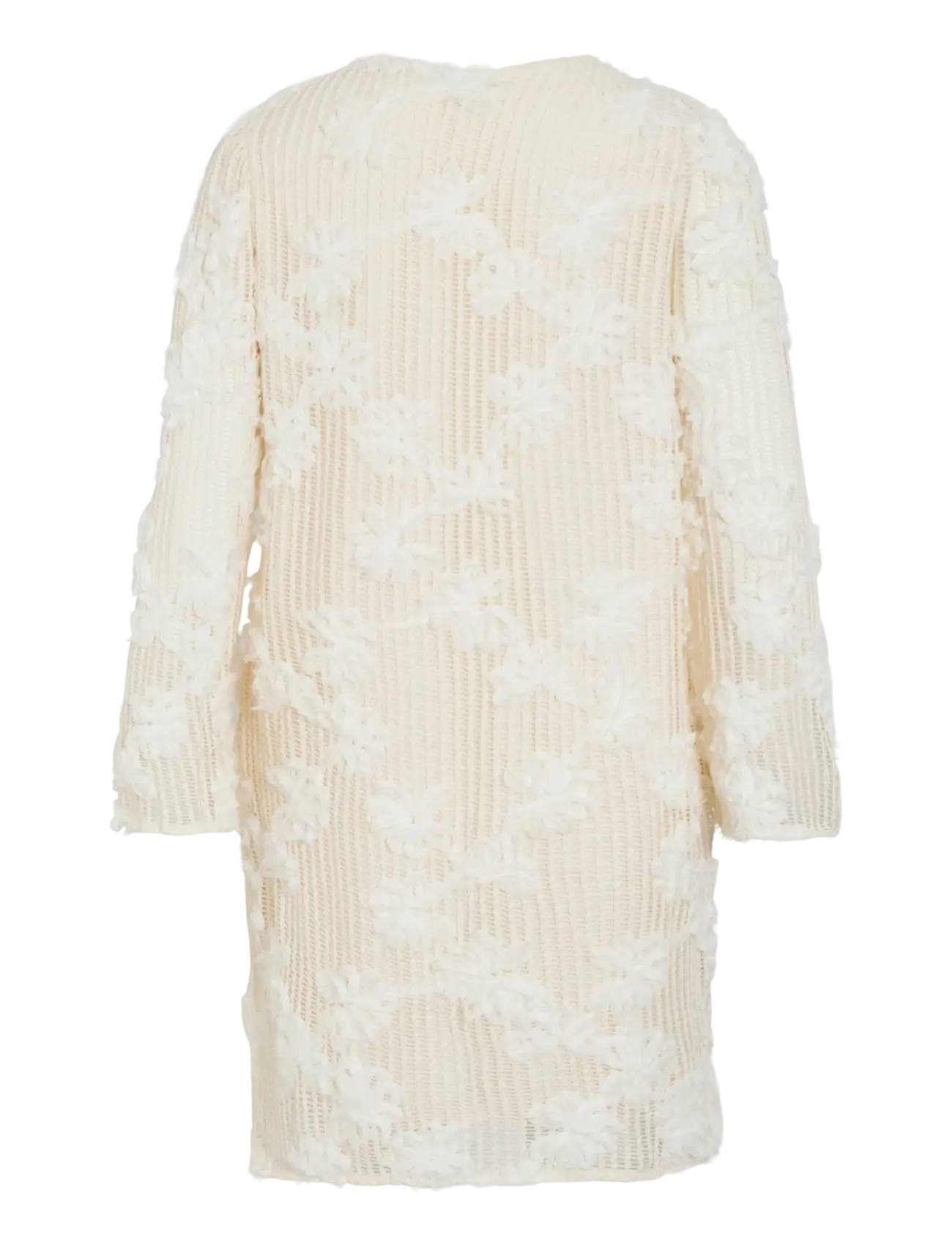 Vila - VILARAS L/S DRESS - konfirmatsioon - birch - 2