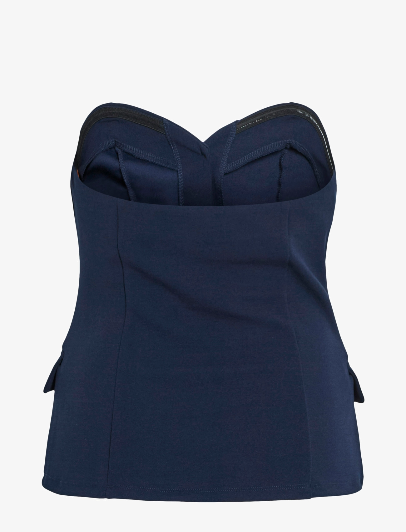 Vila - VIPERIS BANDEAU TOP/DC/KA - linnen - navy blazer - 1