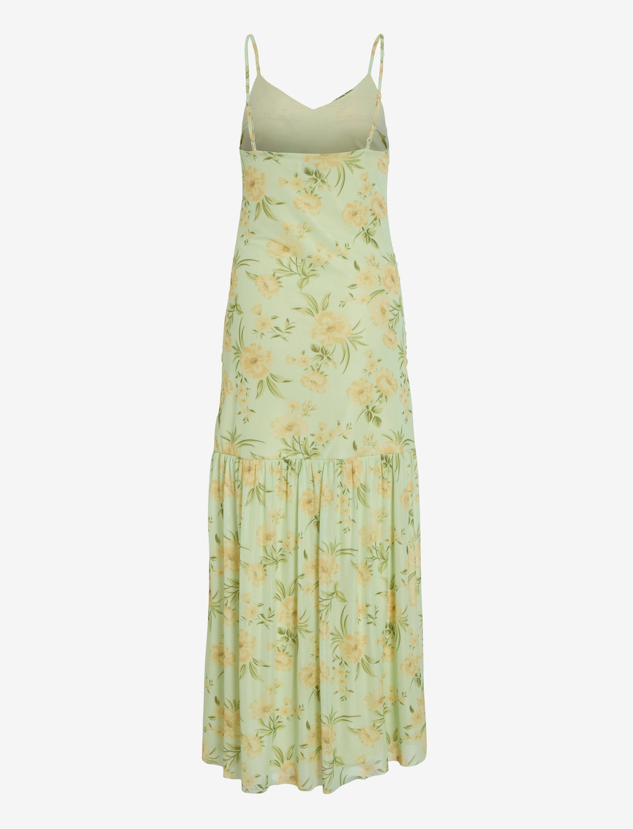 Vila - VIUMA MESH STRAP MAXI DRESS/DC/KA - sommerkjoler - margarita - 1