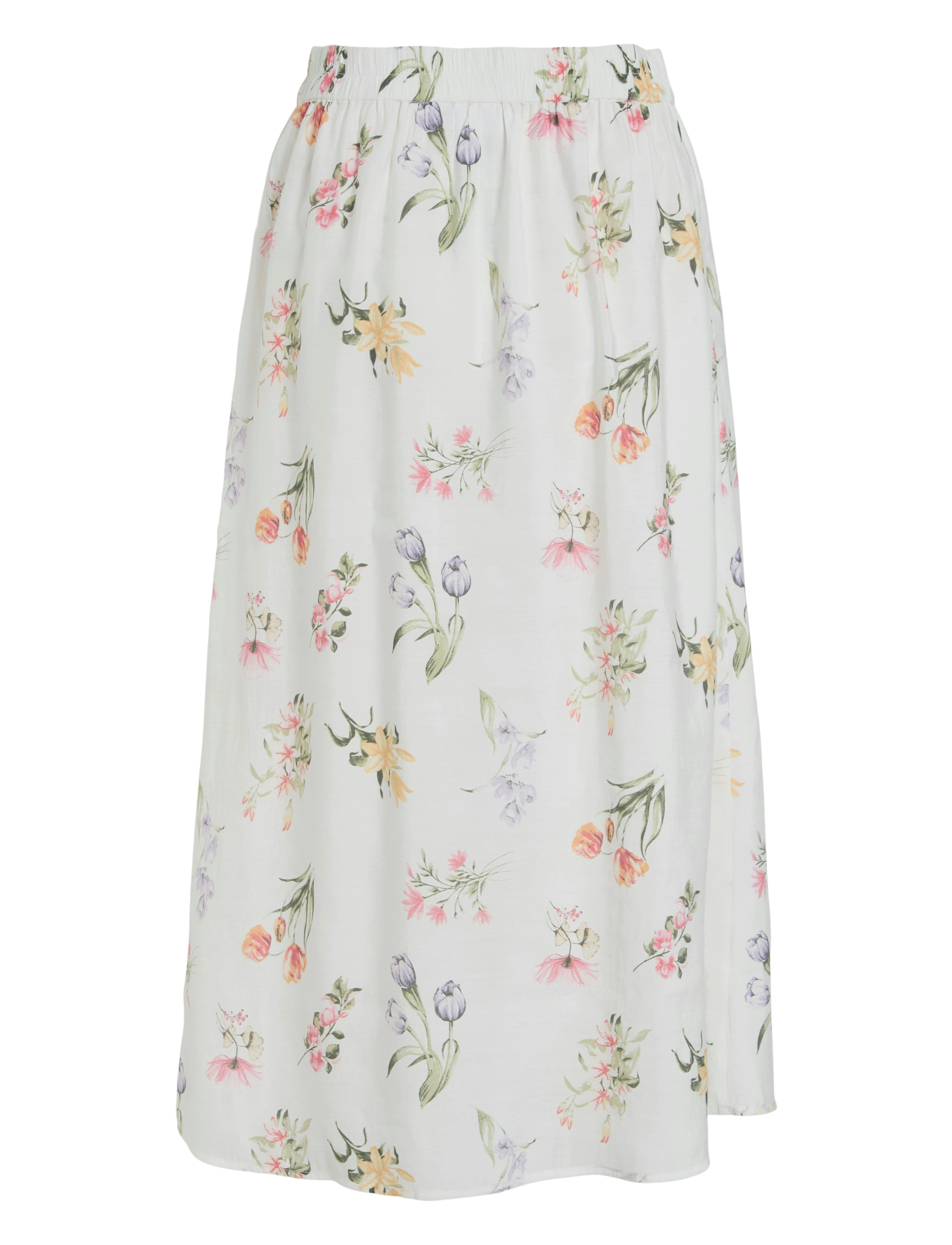 Vila - VIEDNANA FIR MIDI SKIRT/LN - snow white - 1