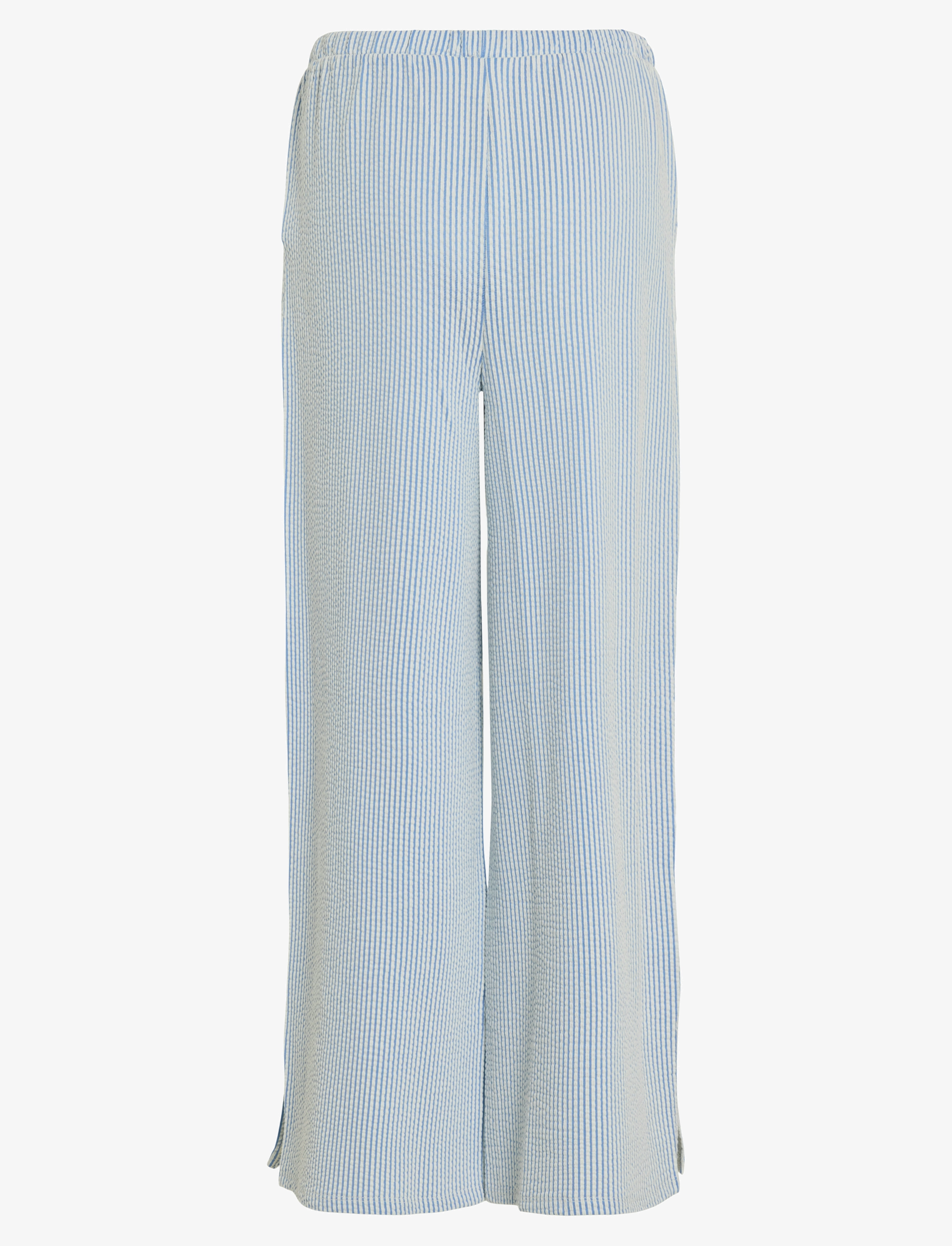 Vila - VISTRIPLO HW WIDE PANTS - regatta - 2