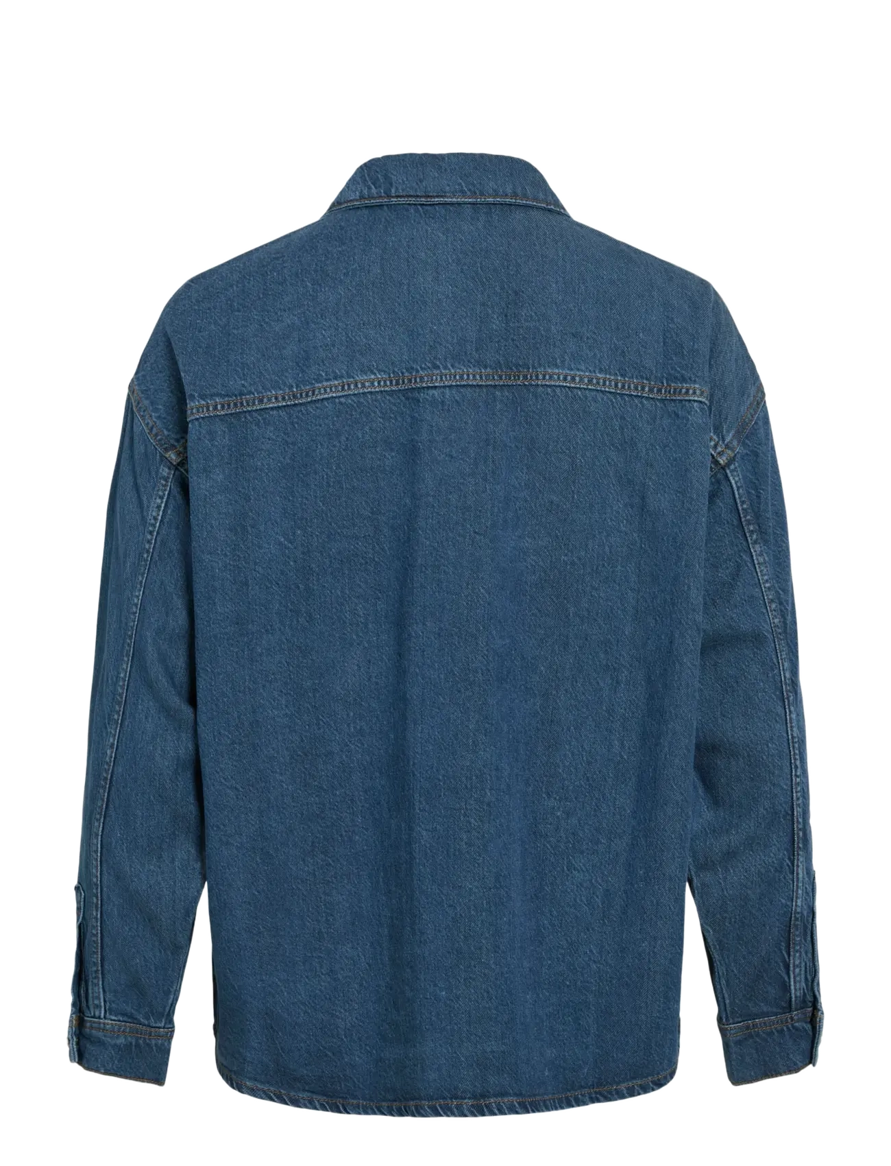 Vila - VIKIKI L/S DENIM SHIRT MBD - jeanshemden - medium blue denim - 2