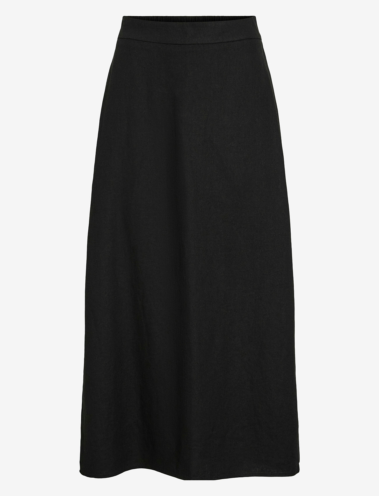 Vila - VIJOLANDA ANKLE SKIRT - midi skjørt - black - 0