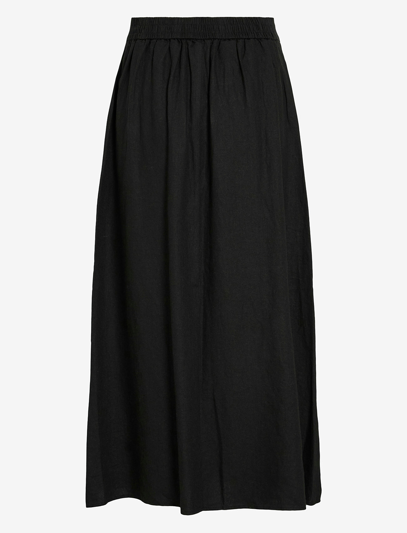 Vila - VIJOLANDA ANKLE SKIRT - midi skjørt - black - 1