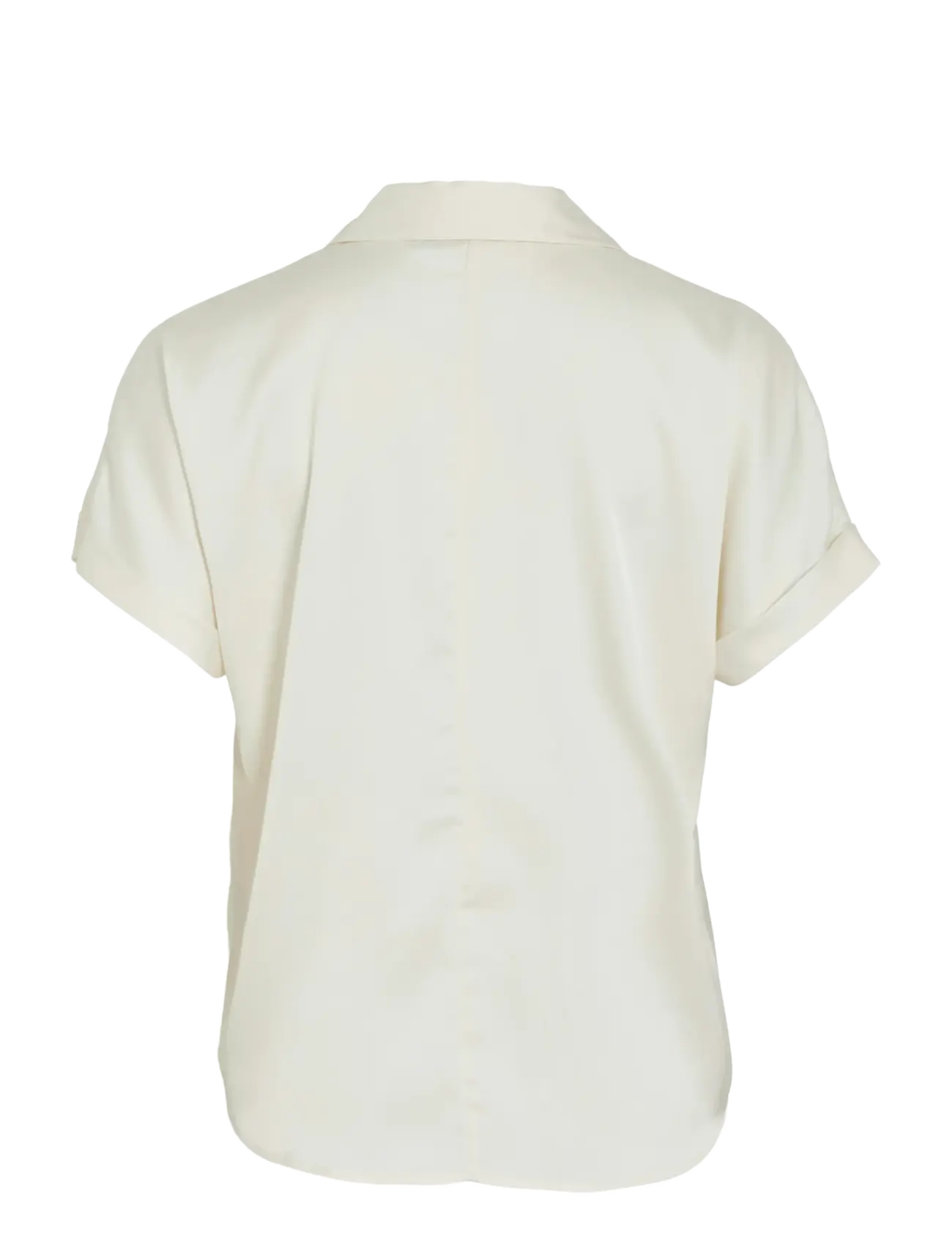 Vila - VIENNA RAVENNA S/S TOP - NOOS - chemises à manches courtes - cloud dancer - 2