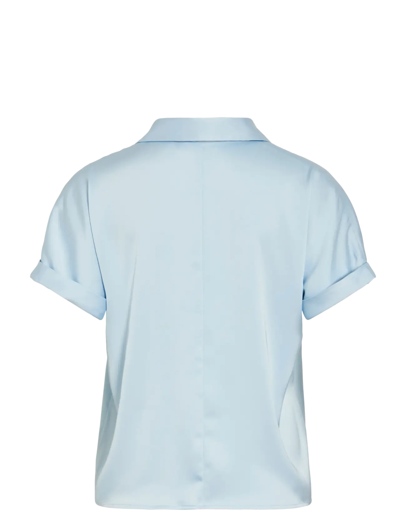 Vila - VIENNA RAVENNA S/S TOP - NOOS - short-sleeved shirts - nantucket breeze - 2