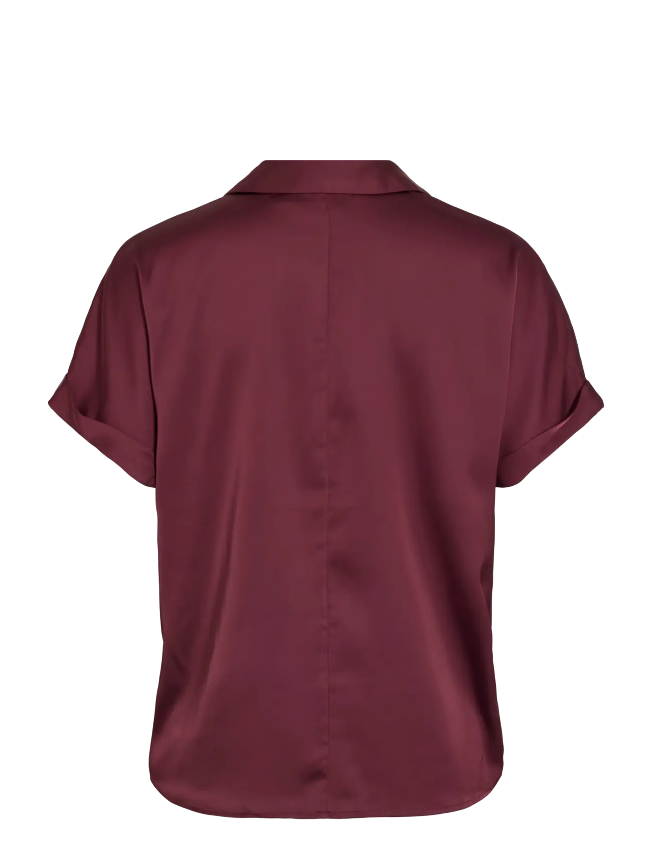 Vila - VIENNA RAVENNA S/S TOP - NOOS - kurzärmlige hemden - port royale - 2