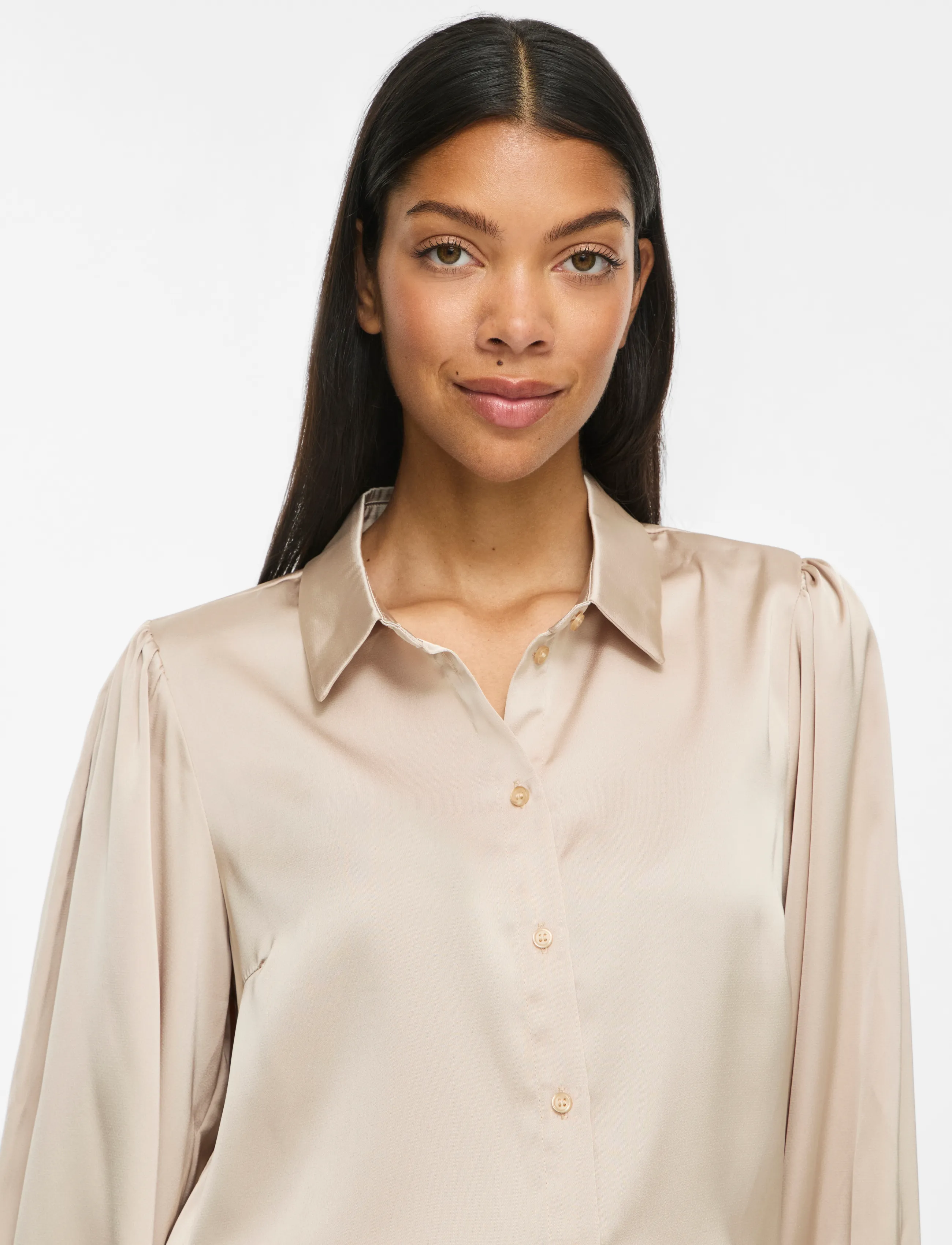 VILA Vienna Ravenna L/S Balloon Shirt Noos skjortor dam – bild 6