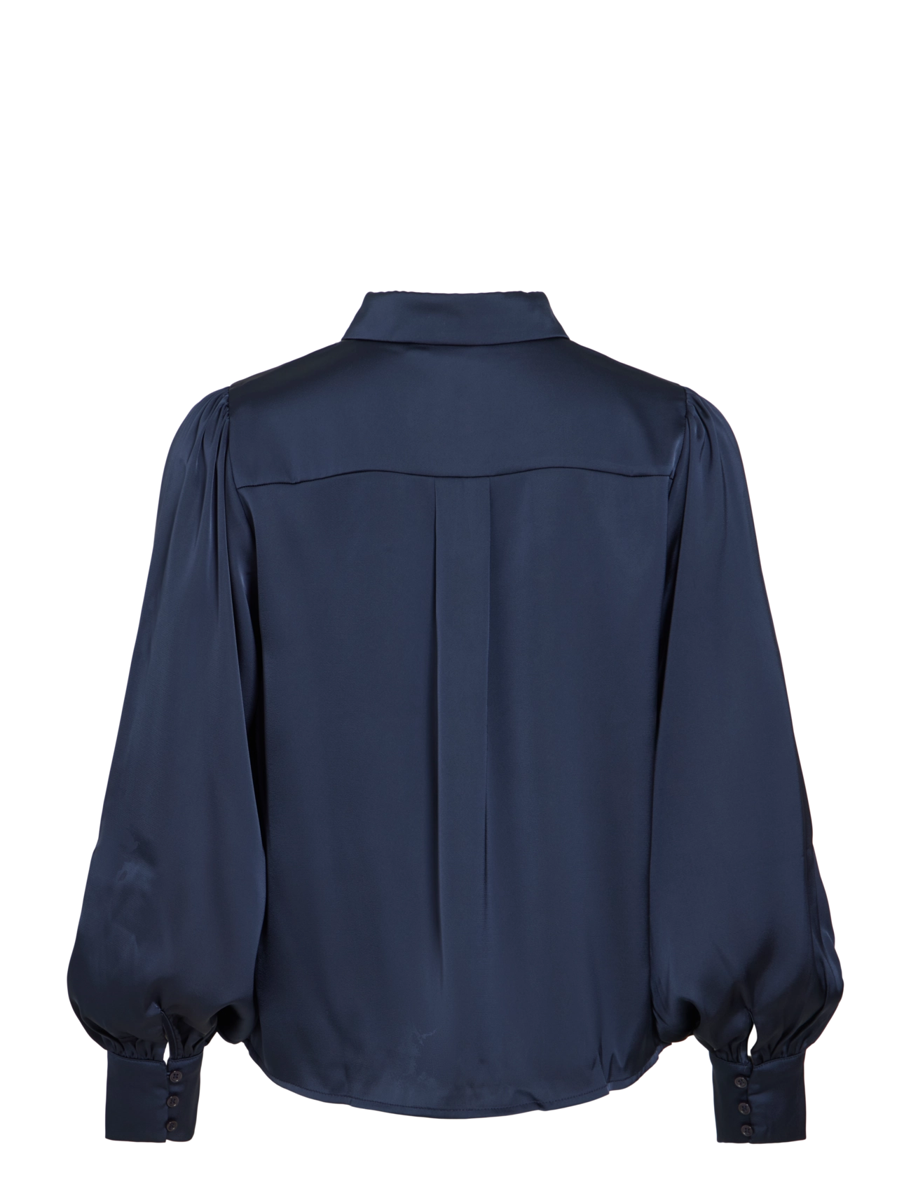 Vila - VIENNA RAVENNA L/S BALLOON SHIRT - NOOS - long-sleeved shirts - navy blazer - 2