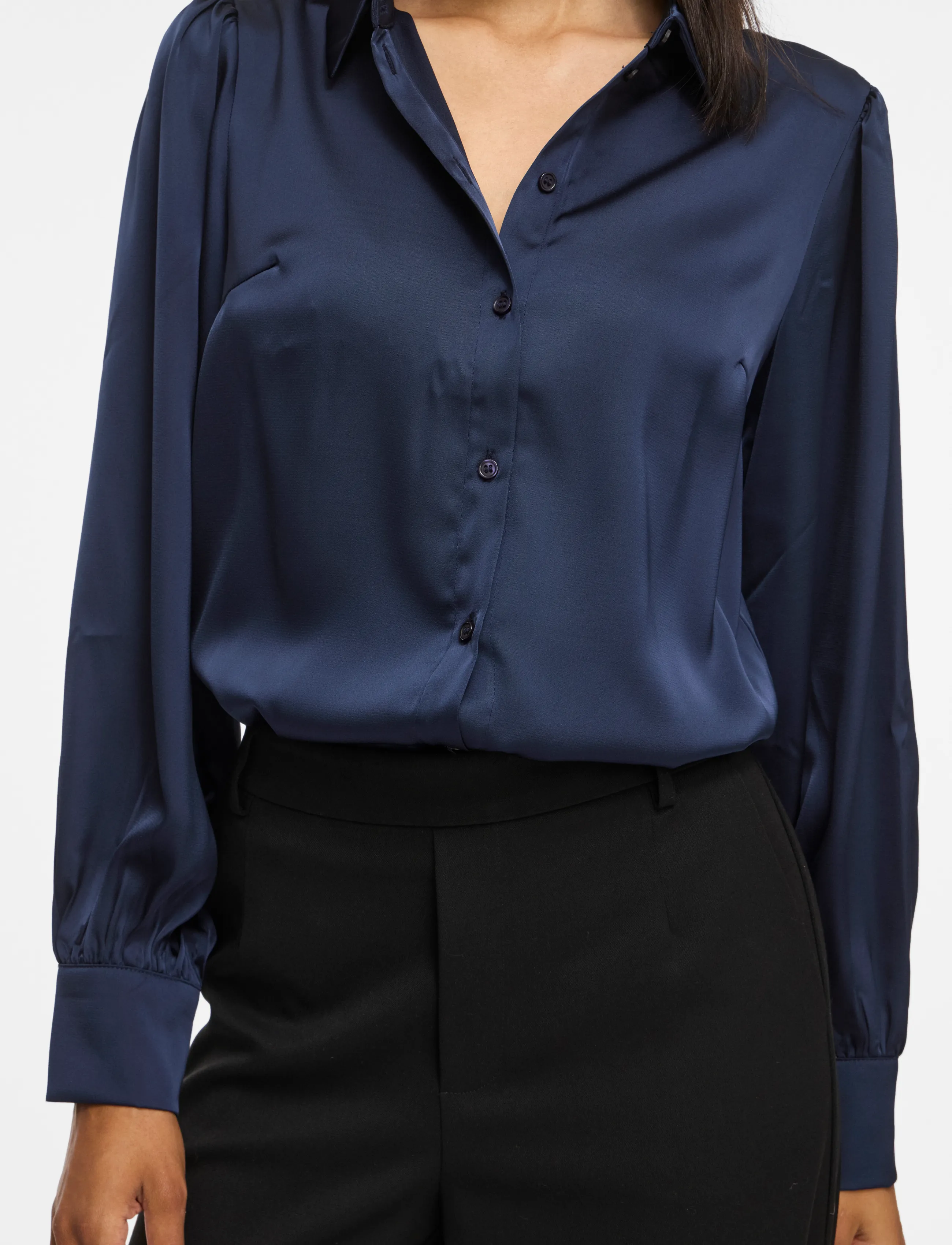 VILA Vienna Ravenna L/S Balloon Shirt Noos skjortor dam – bild 6