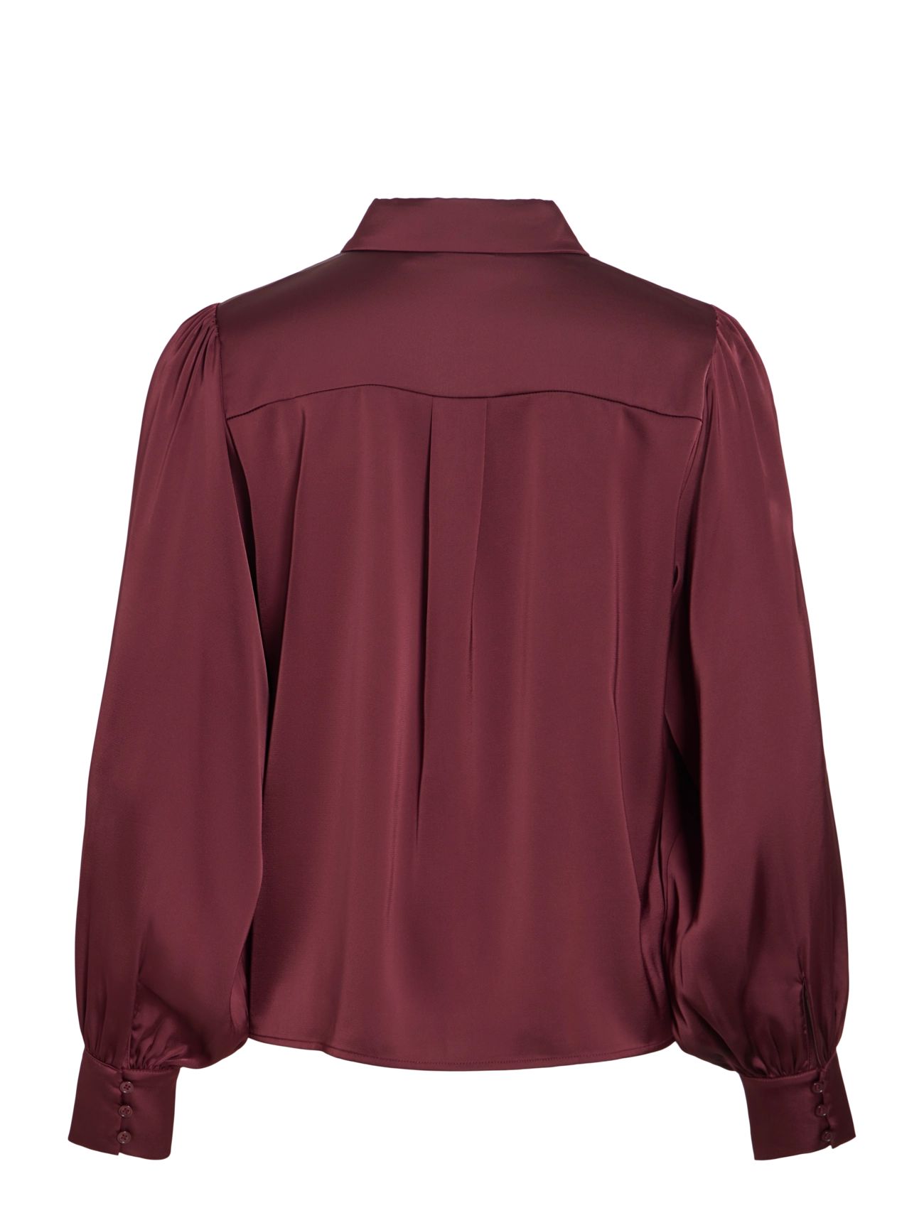 Vila - VIENNA RAVENNA L/S BALLOON SHIRT - NOOS - långärmade skjortor - port royale - 2