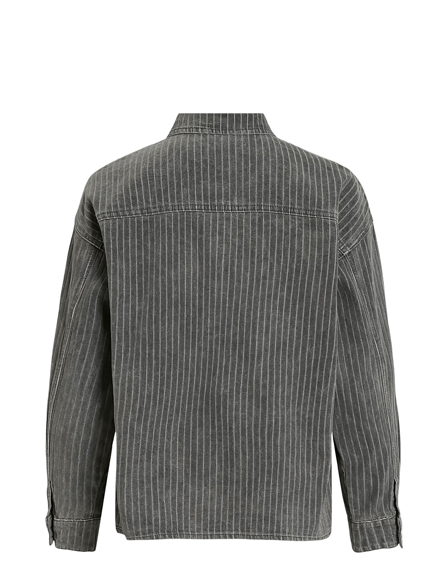 Vila - VIARIE L/S DENIM SHIRT - jeanshemden - dark grey denim - 1