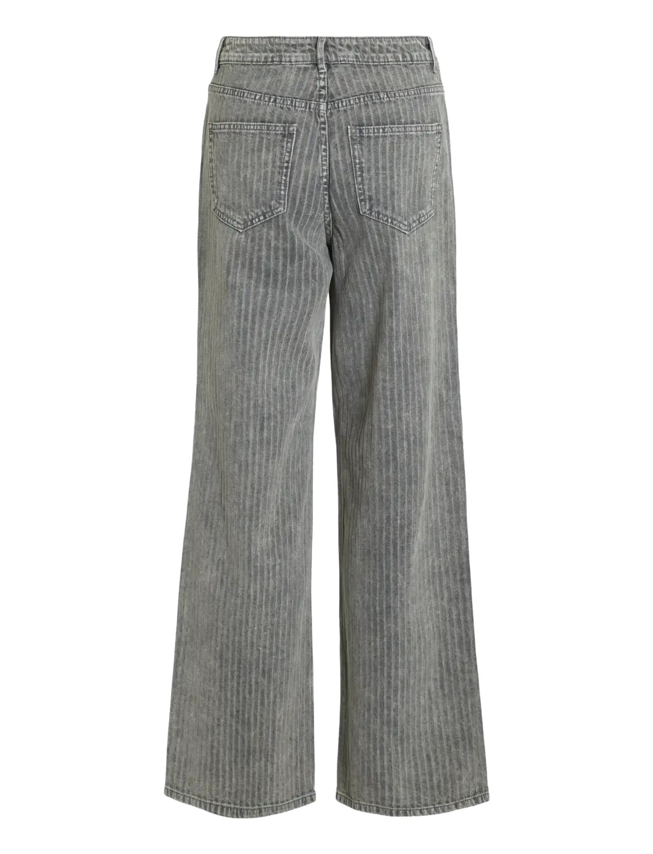 Vila - VIFREYA ARIE HW WIDE JEANS 023/BFS - pantalons larges - dark grey denim - 2