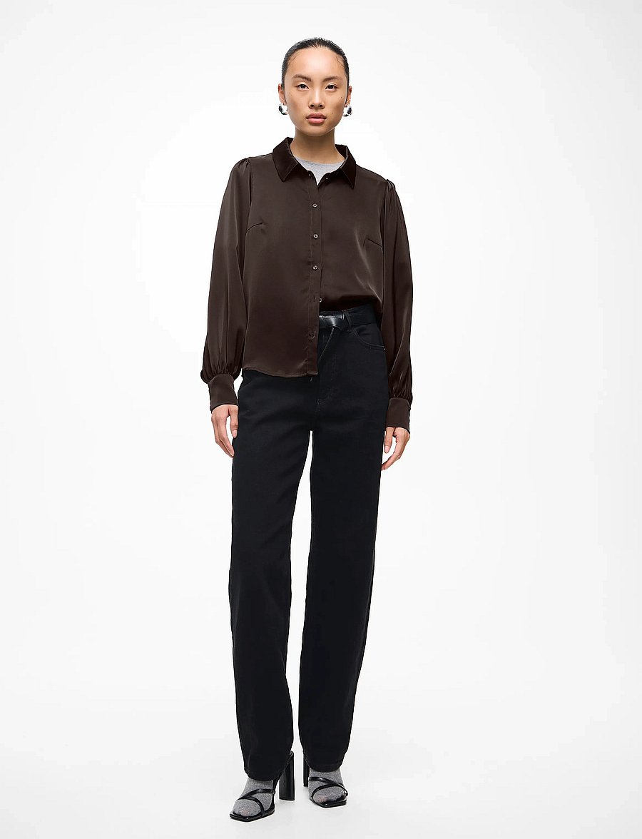 Vila - VIHELLIUM SHORT JACKET - NOOS - læderjakker - fig - 3