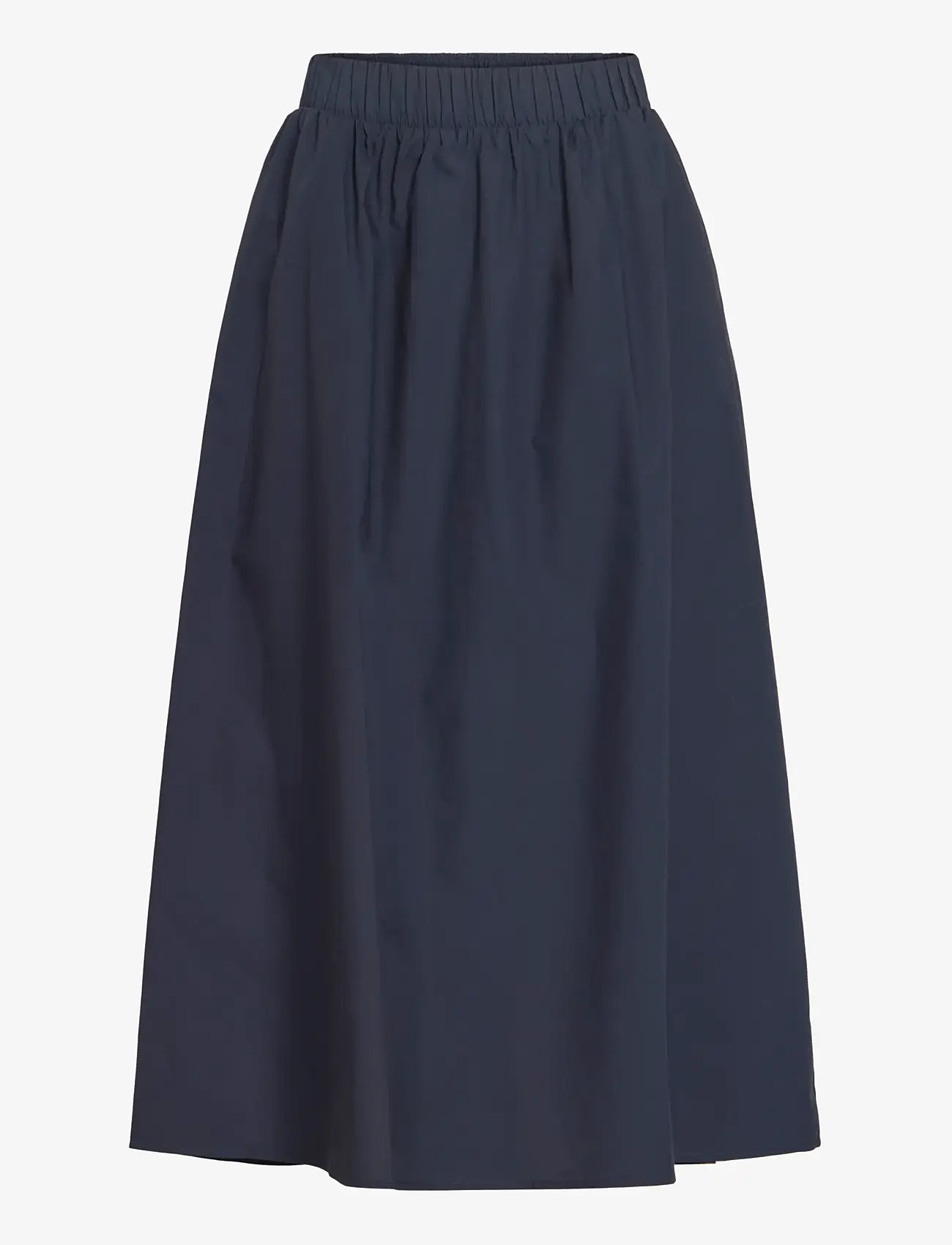 Vila - VISOPHIE HW ANKLE SKIRT - NOOS - midi skirts - navy blazer - 1