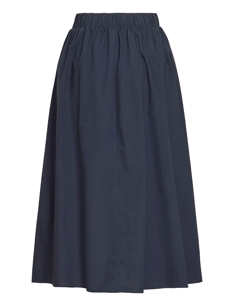 Vila - VISOPHIE HW ANKLE SKIRT - NOOS - midi skirts - navy blazer - 2