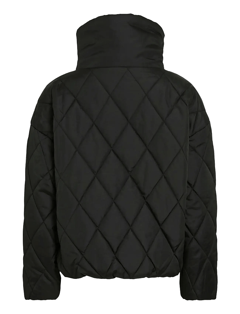 Vila - VIBUMBLE L/S PUFFER JACKET/1 - kevadjoped - black beauty - 2
