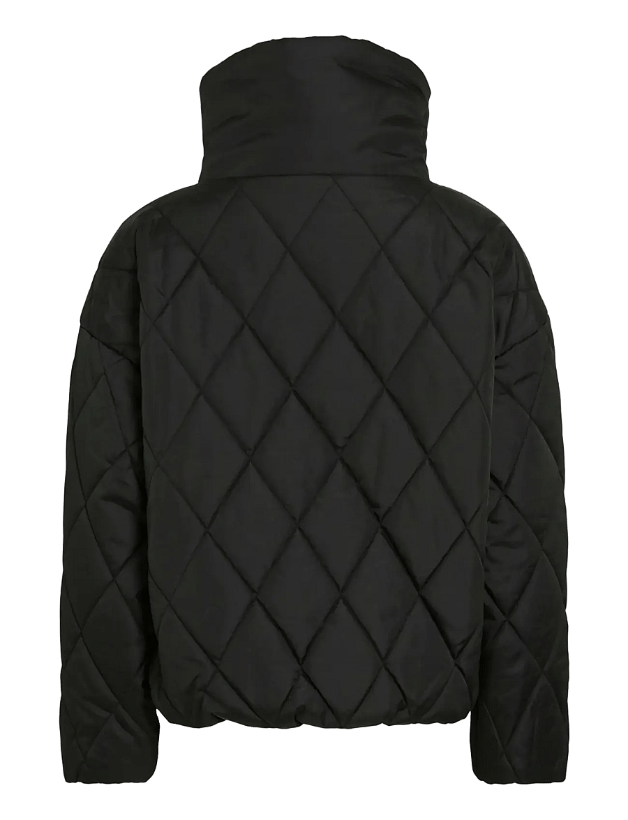 Vila - VIBUMBLE L/S PUFFER JACKET/1 - black beauty - 2