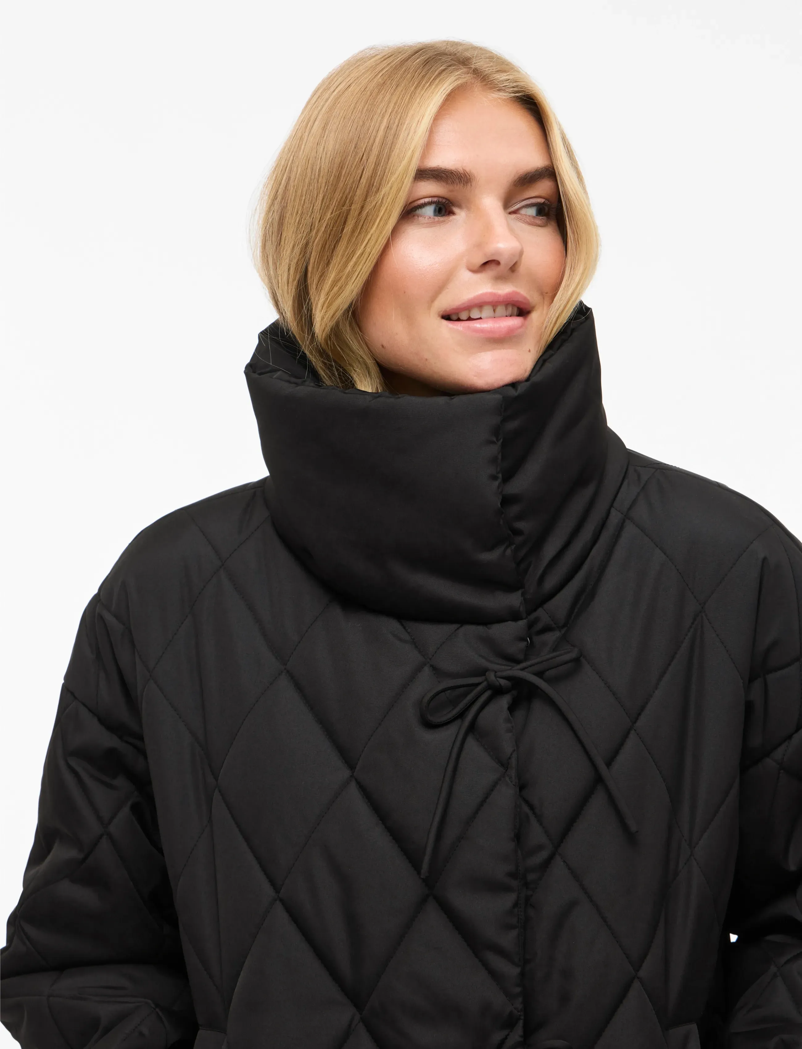 VILA Tunna jackor Bumble Jacket Black Beauty bomberjackor dam – bild 10