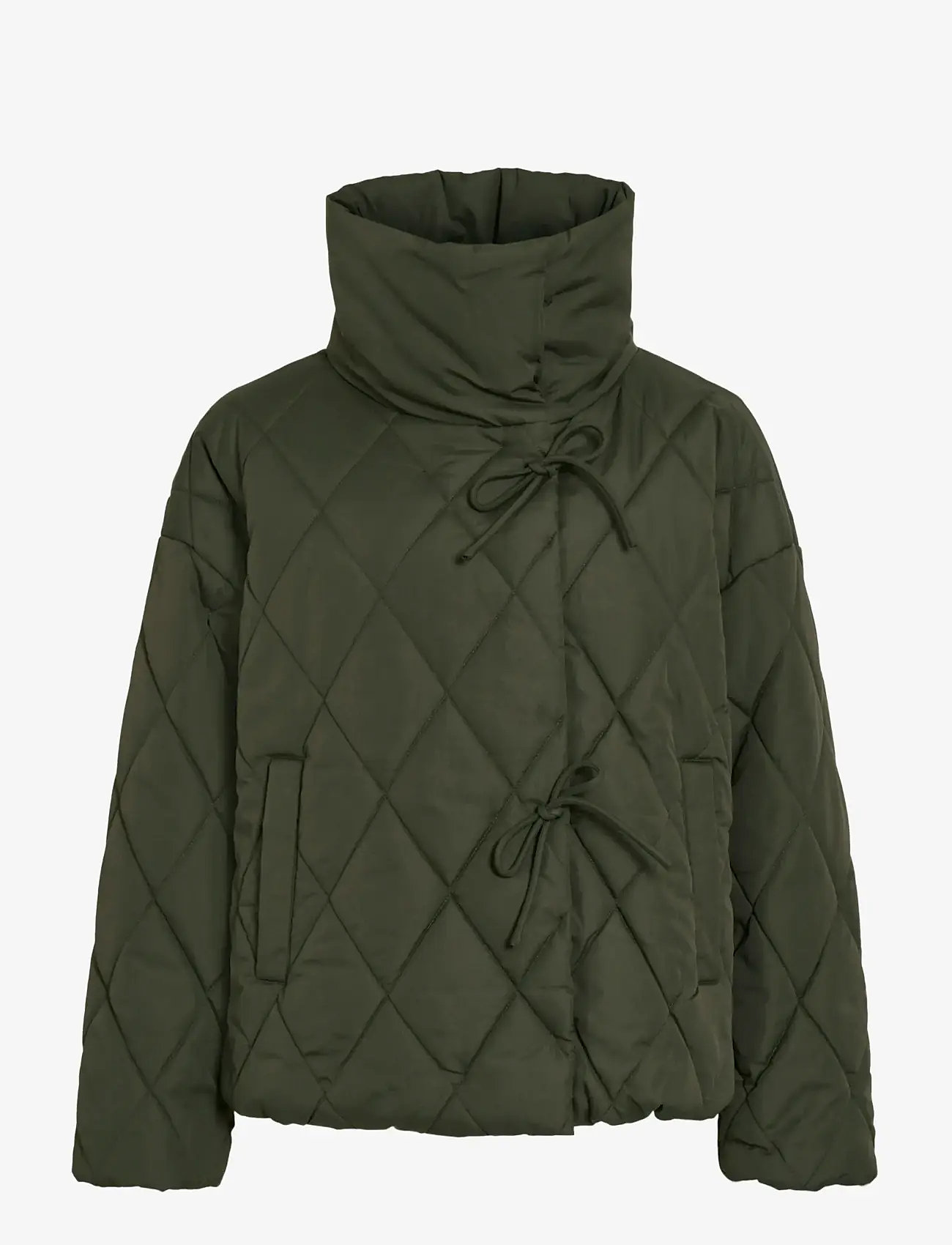 Vila - VIBUMBLE L/S PUFFER JACKET/1 - forårsjakker - deep depths - 0