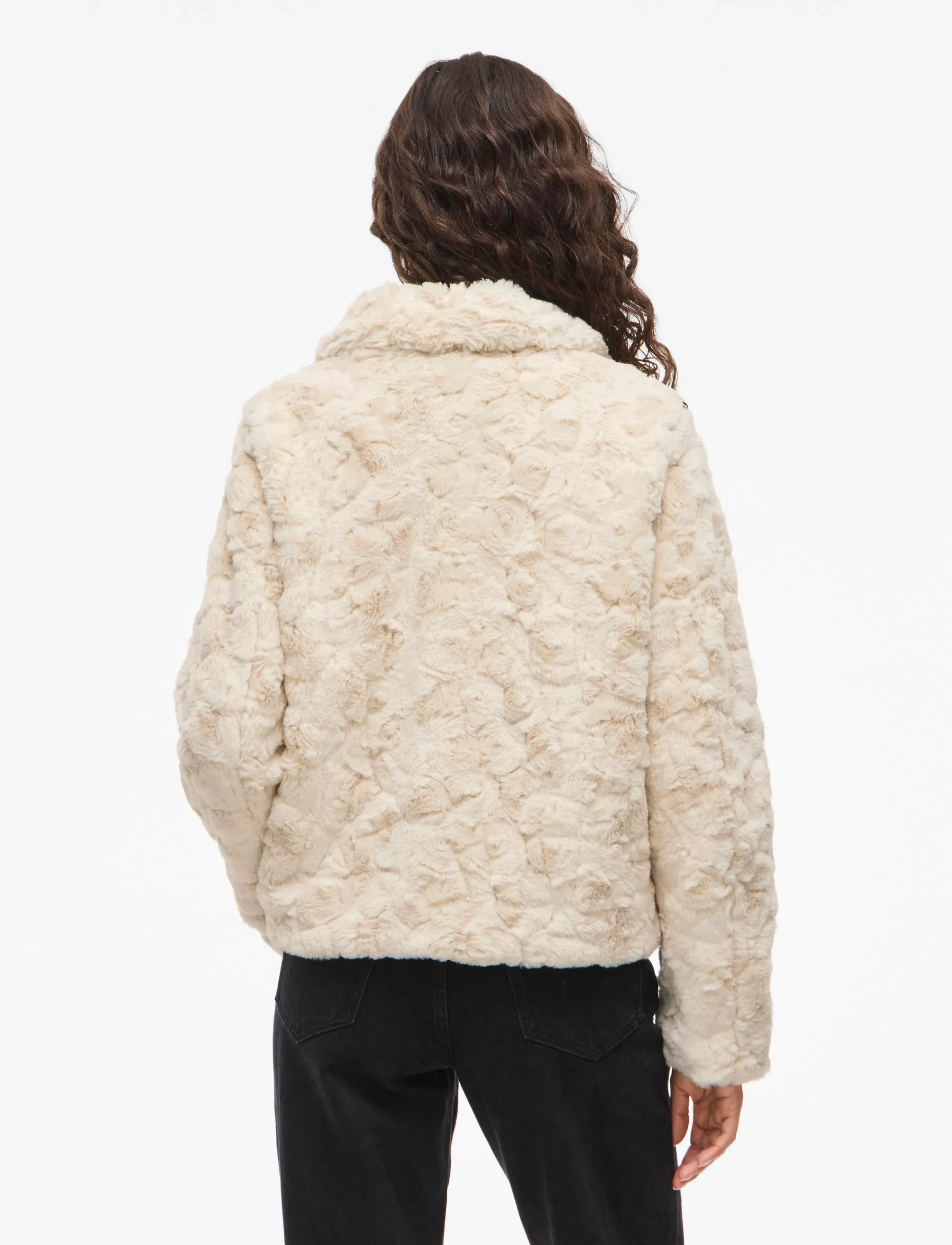 Vila - VIDORTE L/S JACKET/PB - overtøj - birch - 3