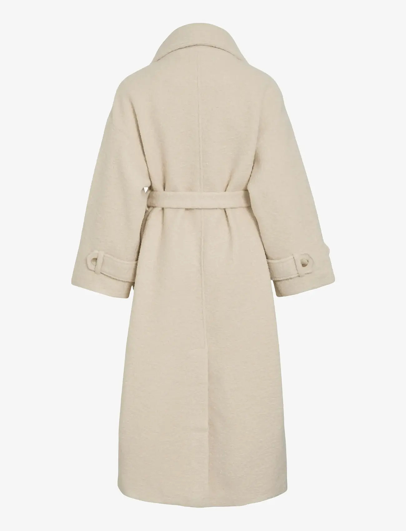 Vila - VIKERA L/S COAT - ullkappor - birch - 2
