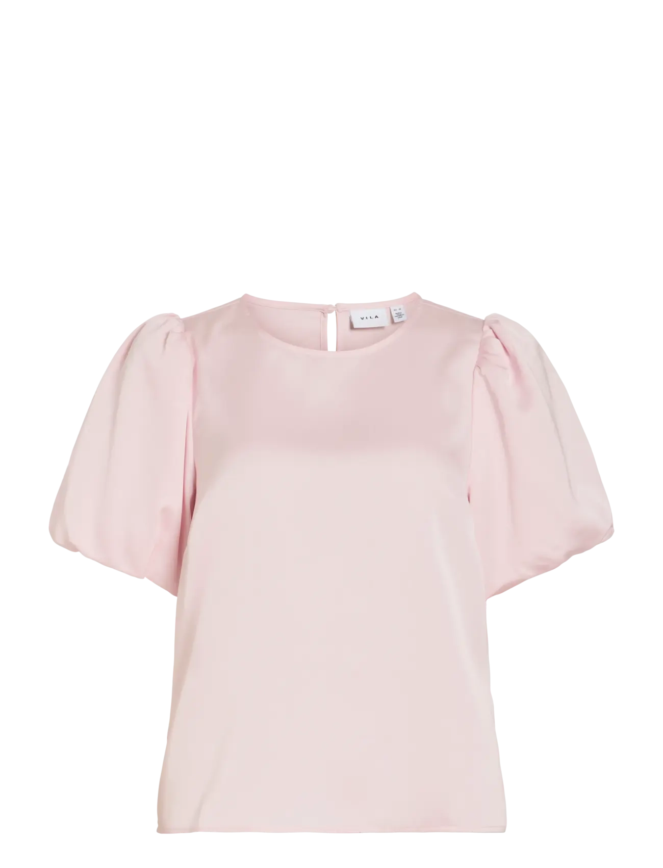 Vila VIELLETTE 2/4 SATIN PUFF TOP - NOOS - Blusen & Hemden - CHERRY BLOSSOM / pink/rose