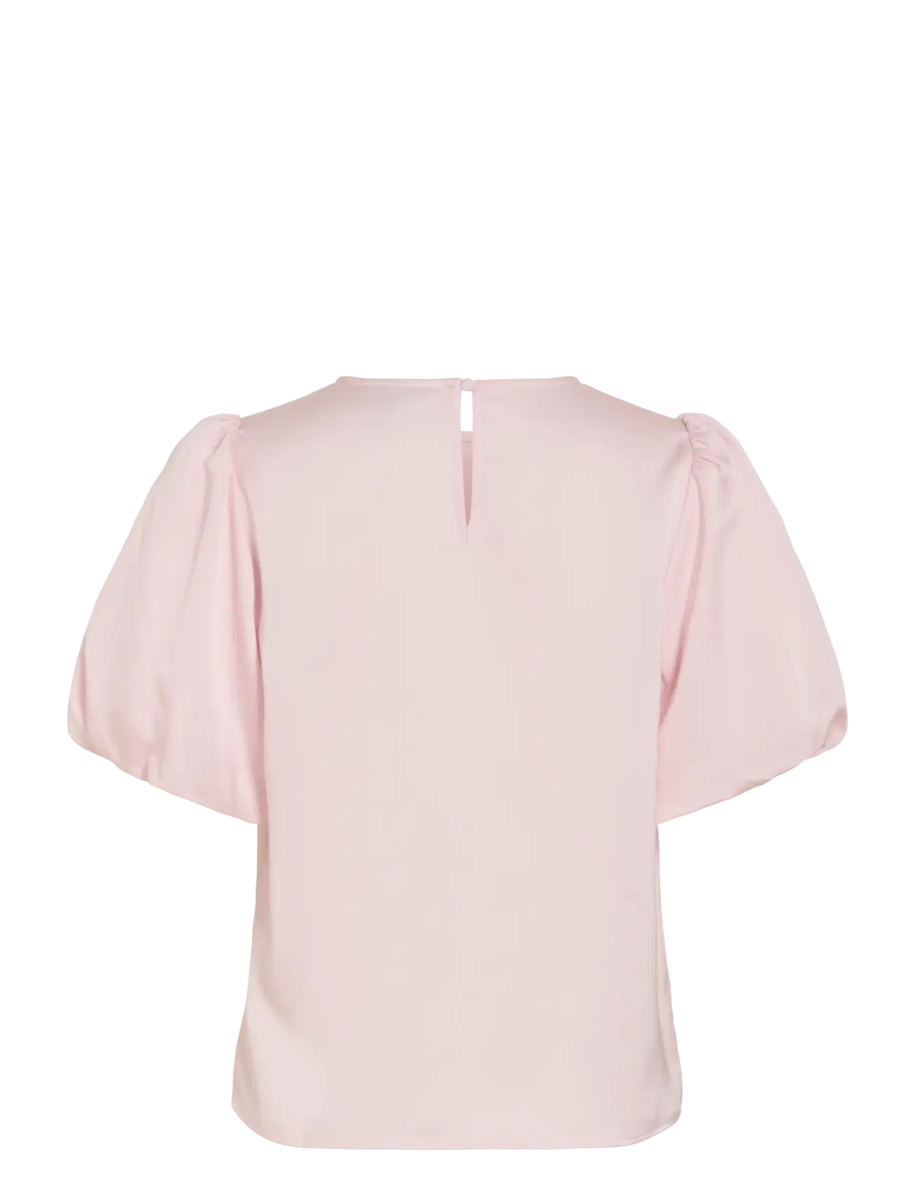 Vila - VIELLETTE 2/4 SATIN PUFF TOP - NOOS - blouses met korte mouwen - cherry blossom - 2
