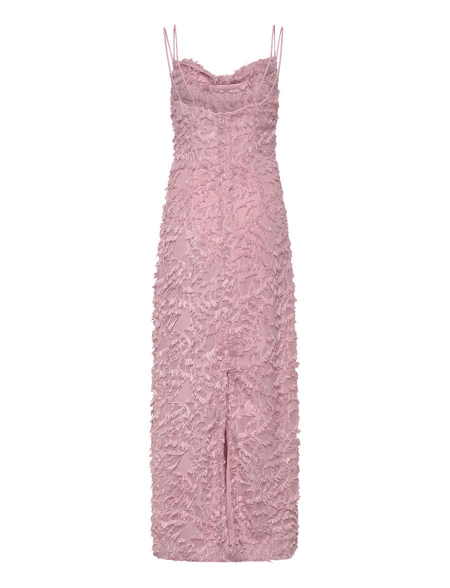 Vila - VIKATTY STRAP STRAIGHT MAXI DRESS/DC/KA - slip dresses - misty rose - 2