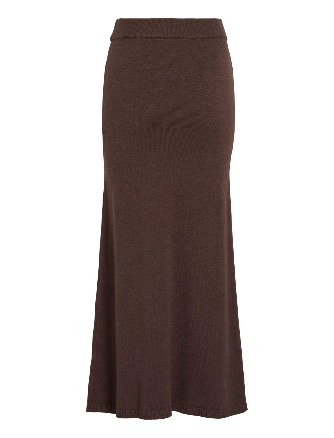 Vila - VIRIL ANKLE KNIT SKIRT - NOOS - kootud seelikud - coffee bean - 2